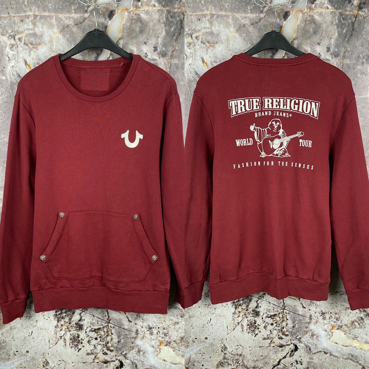 Other Men’s True Religion Sweatshirt Pullover Streetwear Size M Size US M / EU 48-50 / 2 - 1 Thumbnail