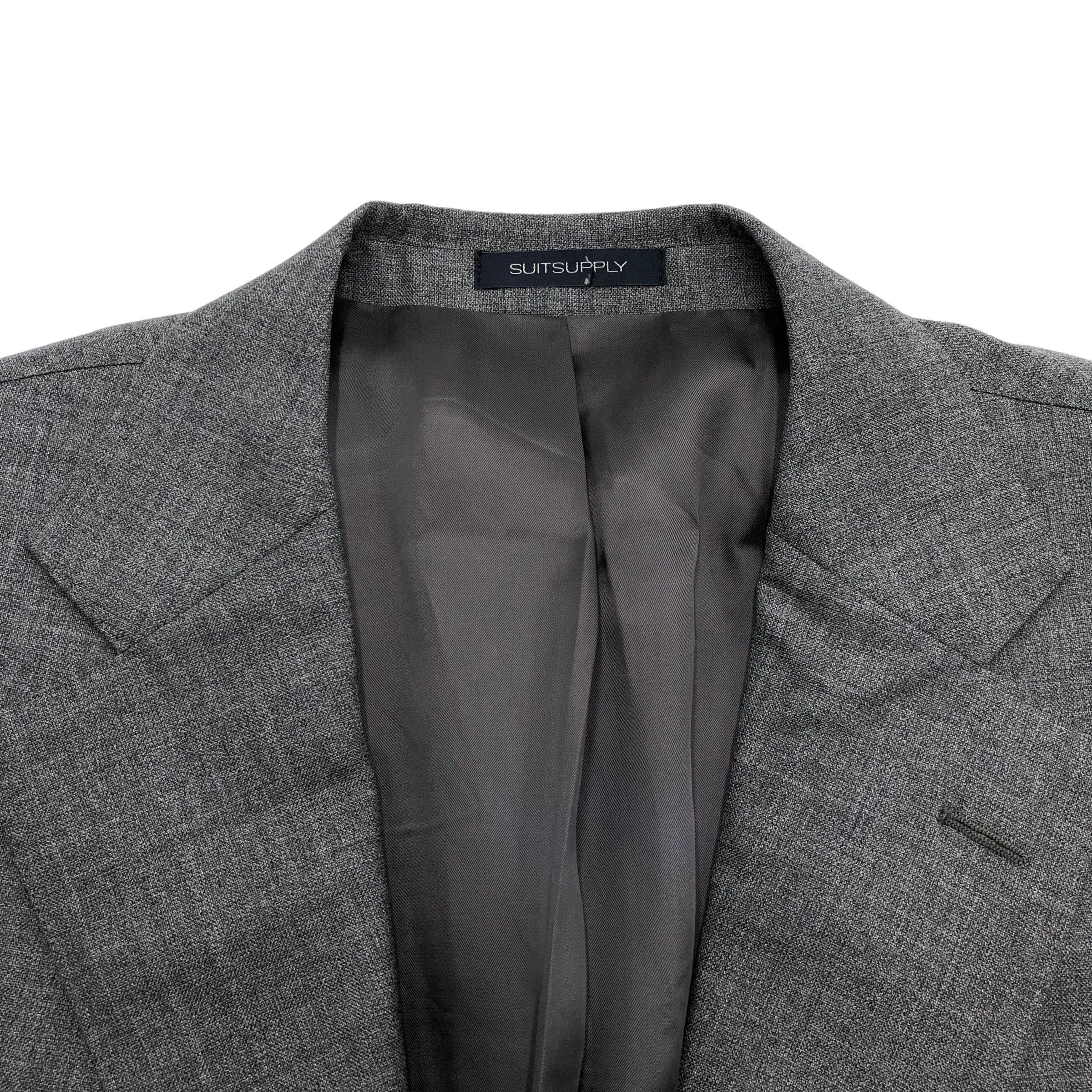 Suitsupply Lazio Single Breasted Wool Blazer Size EU:27; UK:44; US:44S Size 44S - 4 Thumbnail