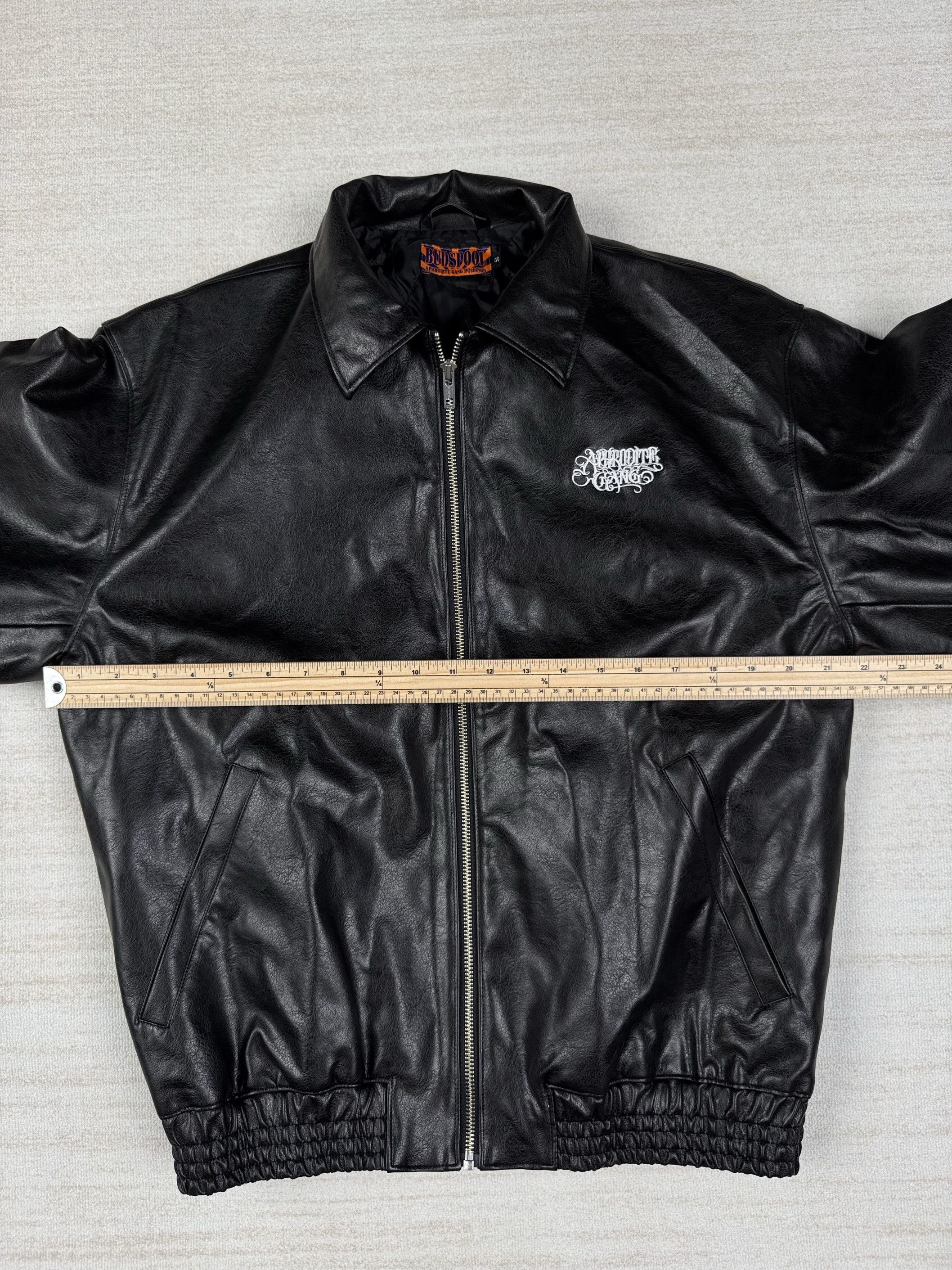 Japanese Brand BUDSPOOL ALL DAY - FAUX LEATHER ZIP JACKET Size US S / EU 44-46 / 1 - 13 Thumbnail