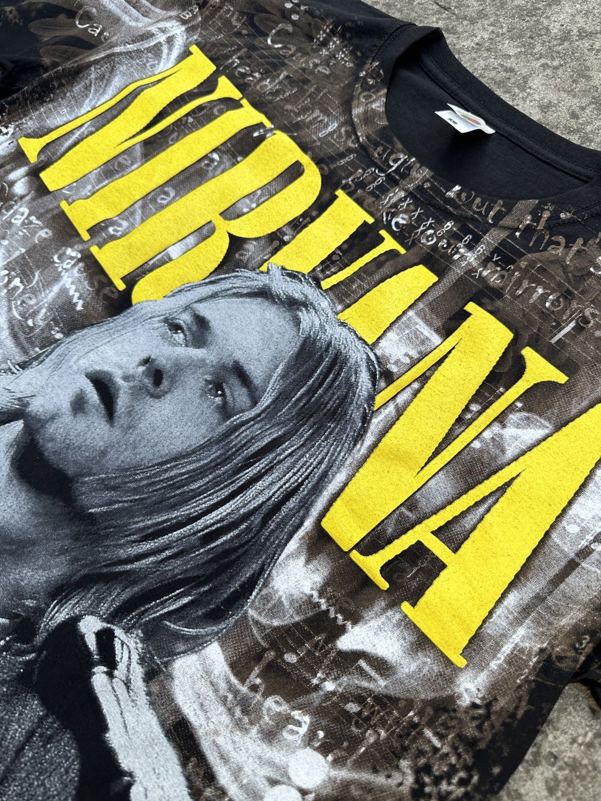 Band Tees × Nirvana × Vintage Vintage Nirvana T-shirt Bands tees Kurt Cobain Streetwear L Size US L / EU 52-54 / 3 - 3 Thumbnail