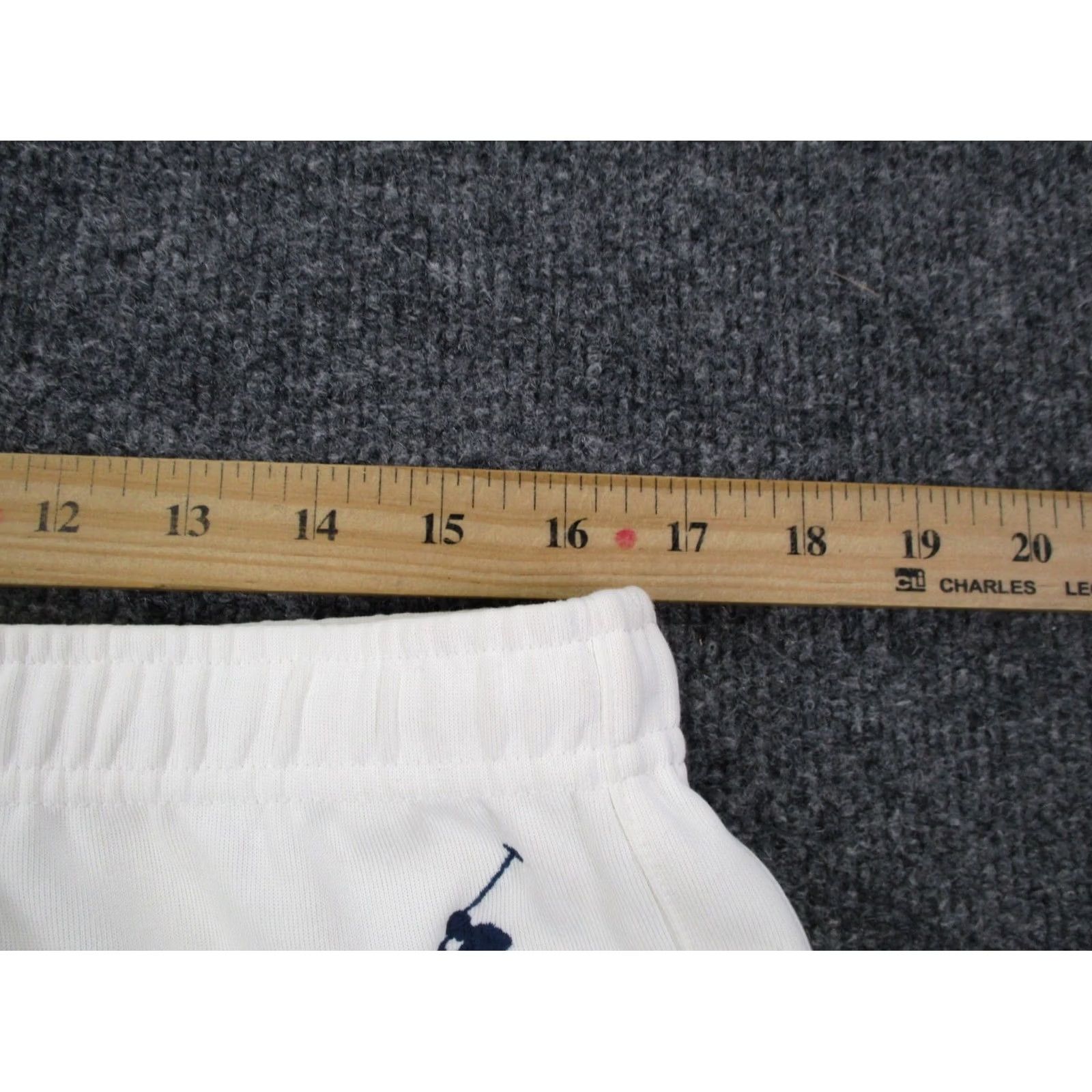 Polo Ralph Lauren Polo Ralph Lauren Sweatpants Womens L White Joggers Stretch Track Polo Ralph Lauren Size 36" / US 14 / IT 50 - 6 Thumbnail