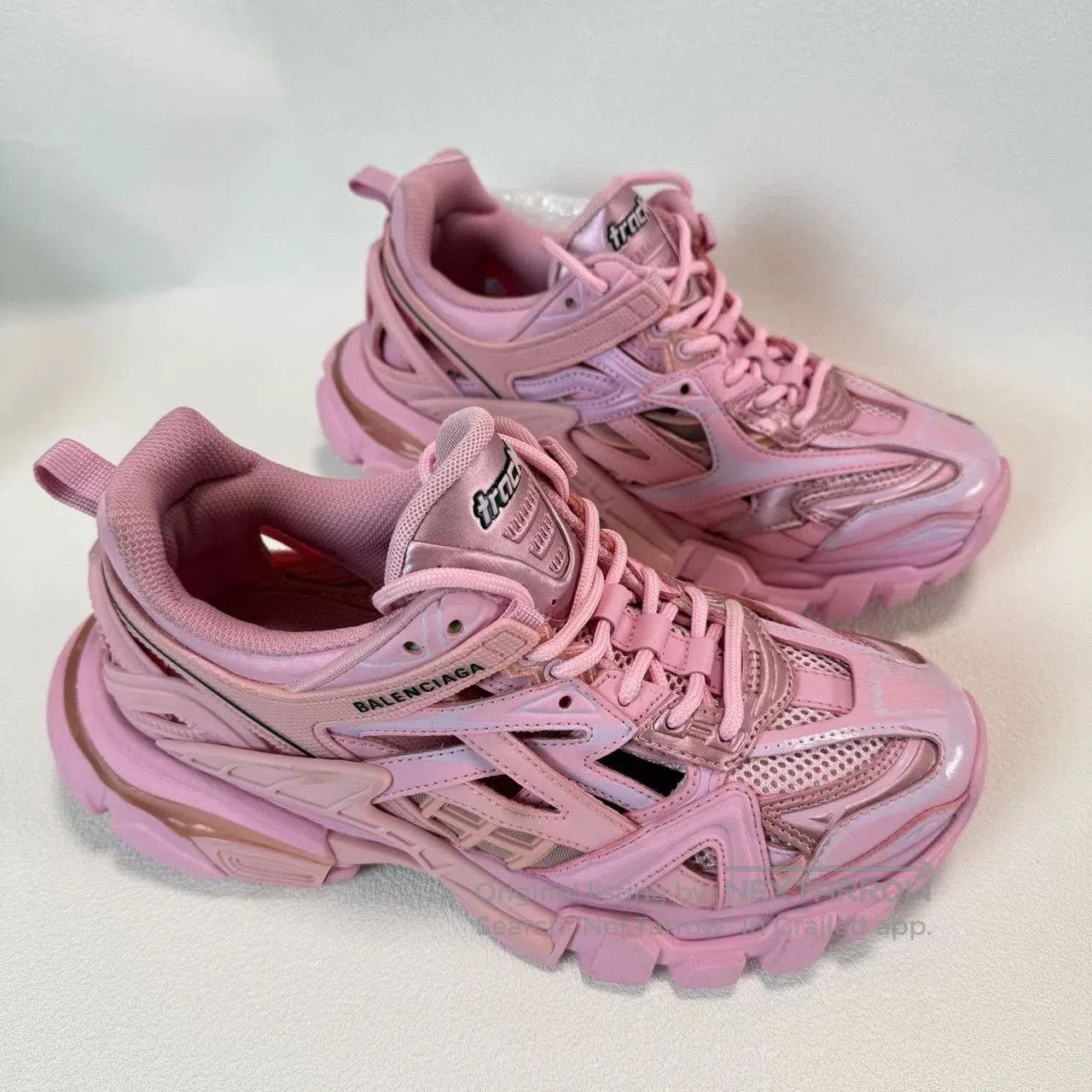 Balenciaga balenciaga track 2.0 pink low. Size US 6.5 / IT 36.5 - 3 Thumbnail