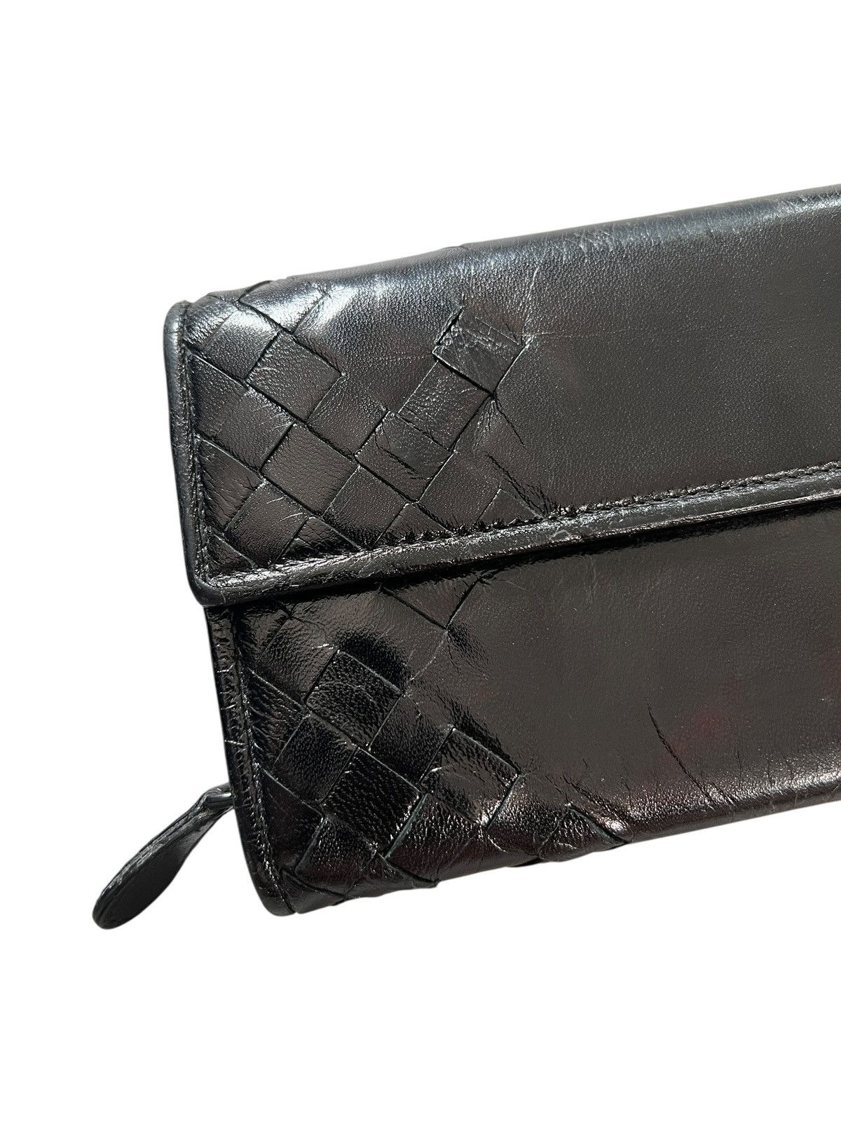 Bottega Veneta Bottega Veneta Intrecciato Leather Wallet Size ONE SIZE - 3 Thumbnail