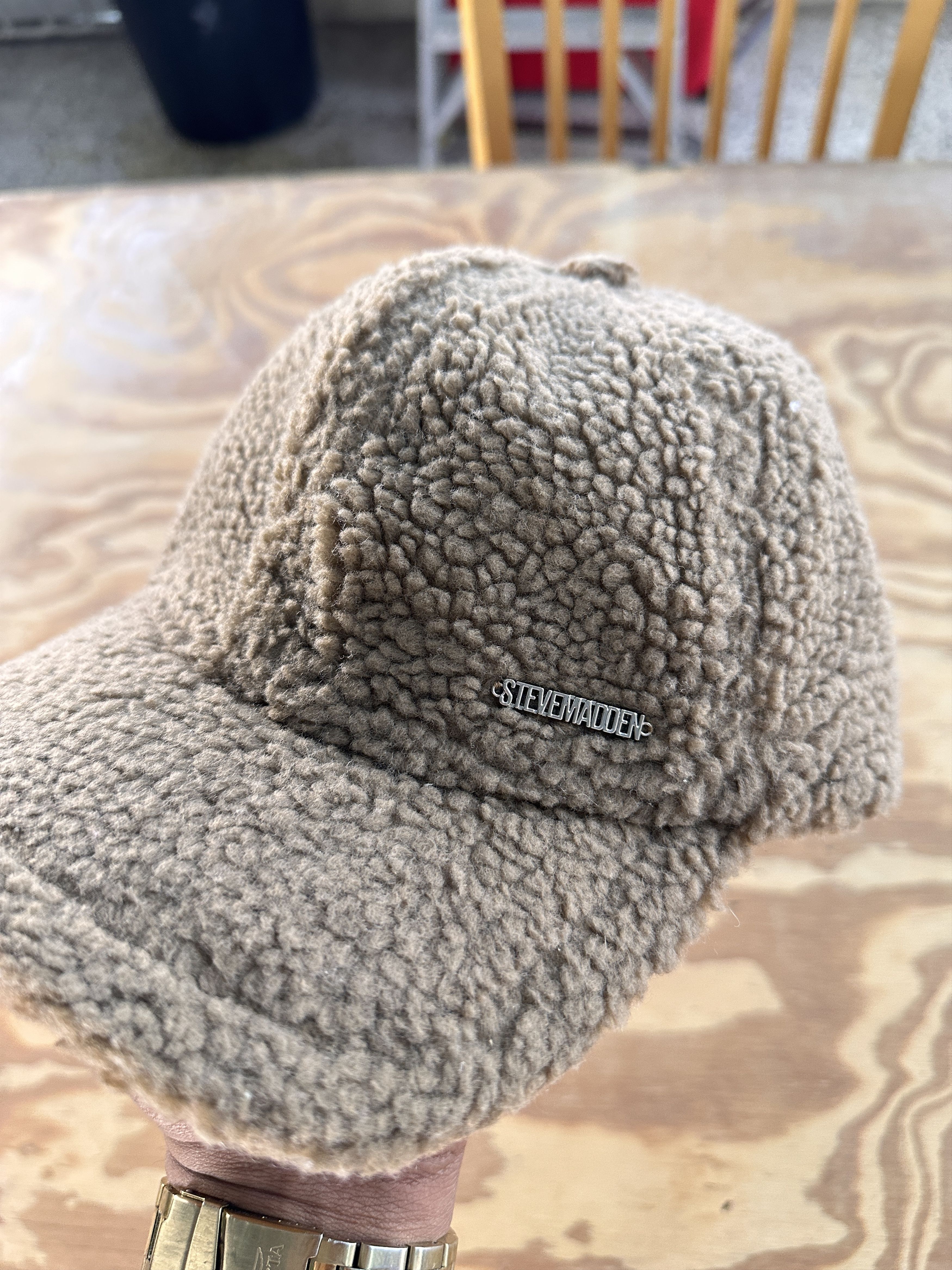 Designer × Steve Madden × Vintage Steve Madden Shepa ivory Brown Cap . One size Size ONE SIZE - 5 Thumbnail