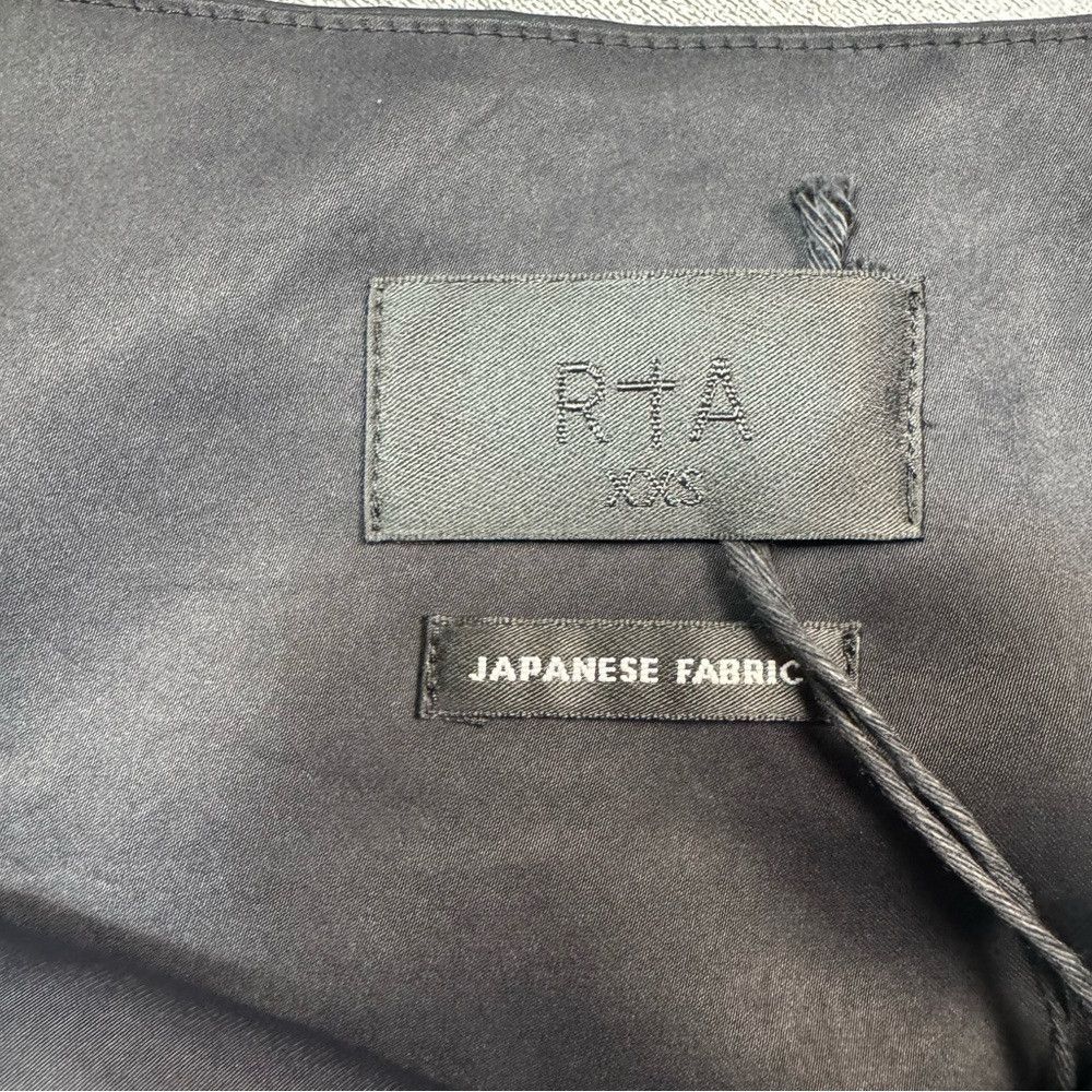 Rta NWT New RtA Romana Black Tiered Square Neck Top Made In Ita Size XXS / US 00 / IT 34 - 5 Thumbnail