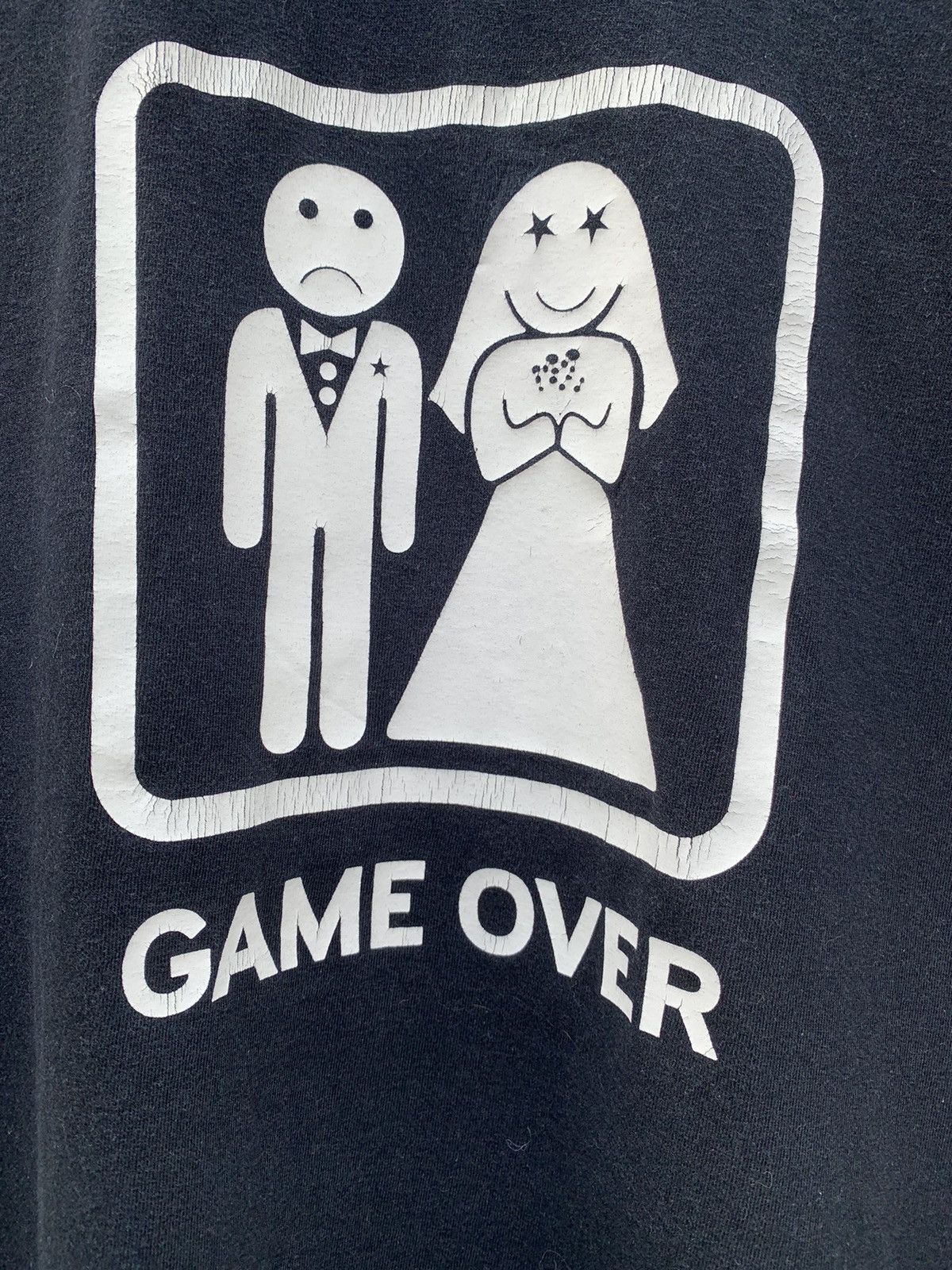 Vintage Vintage Game Over T Shirt Humor Y2K 90s Size US M / EU 48-50 / 2 - 3 Thumbnail