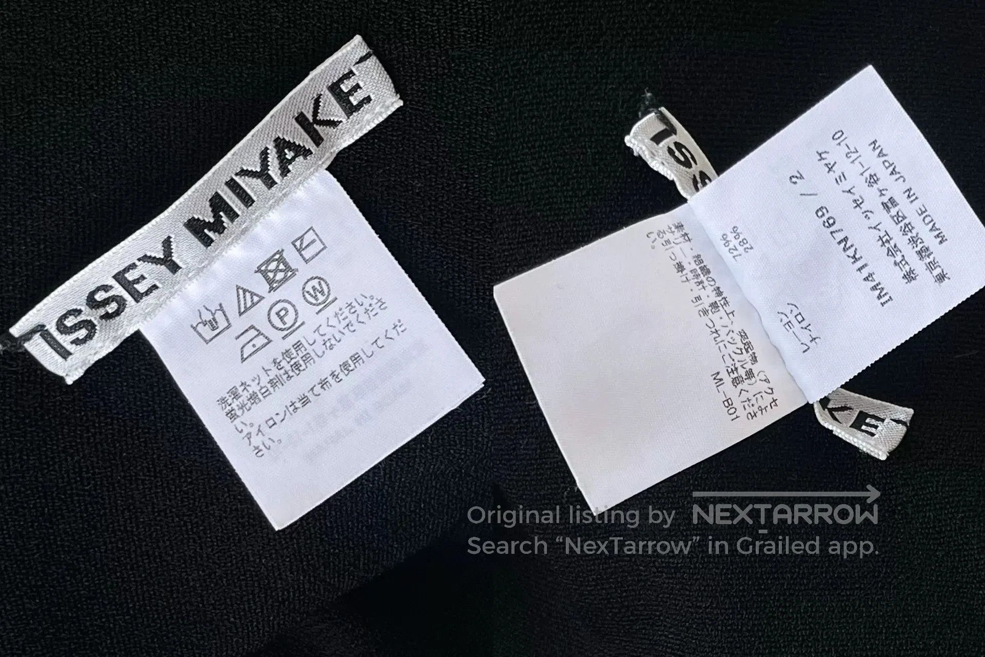 Issey Miyake Issey Miyake Black Long Sleeve Top. Size M / US 6-8 / IT 42-44 - 9 Thumbnail