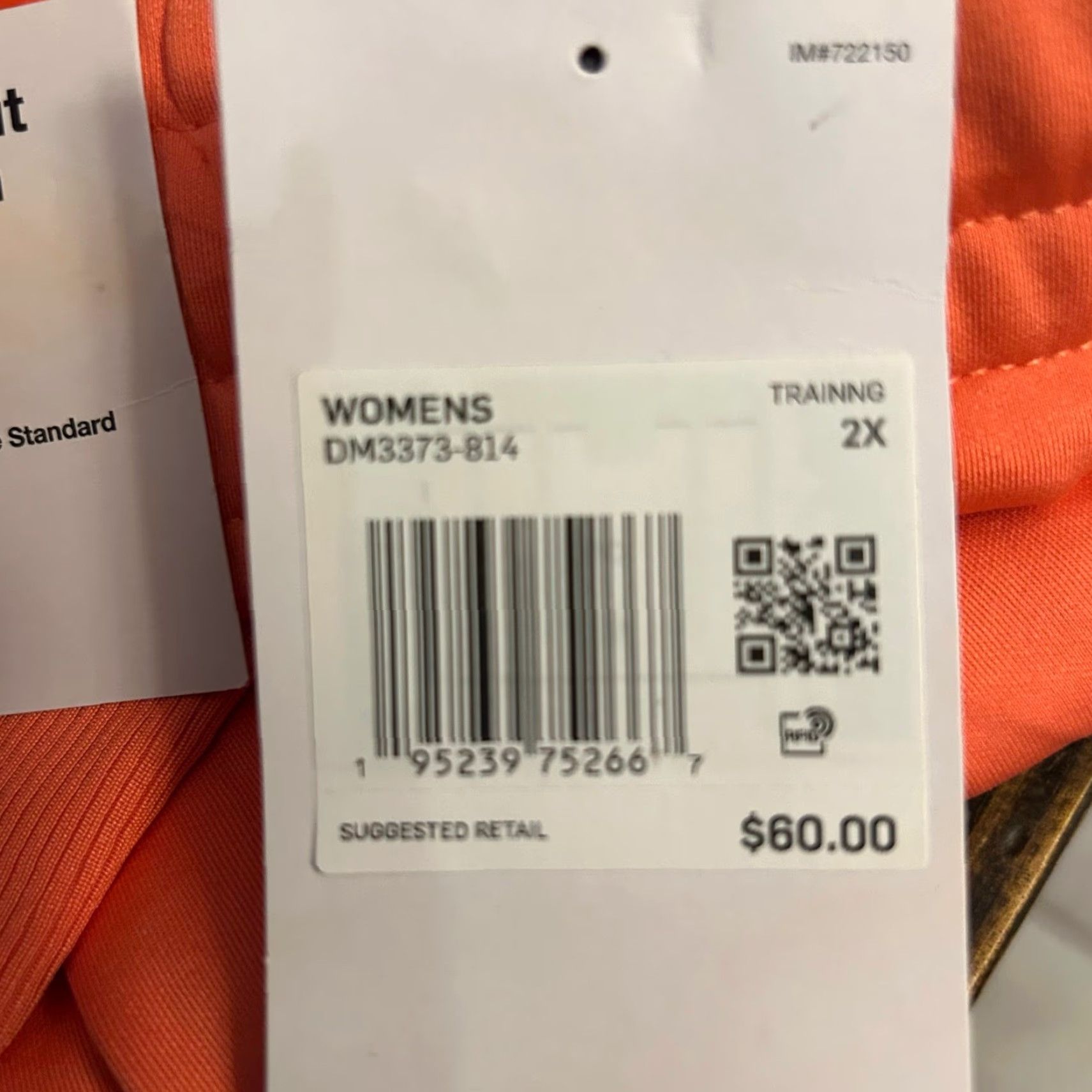 Nike Nike Womens Sweatpants Jogger Pink 2X Plus Dry Fit Therma Ankle Zip Elastic Waist Pockets Tapered Casual Activewear Size 28" / US 6 / IT 42 - 7 Thumbnail