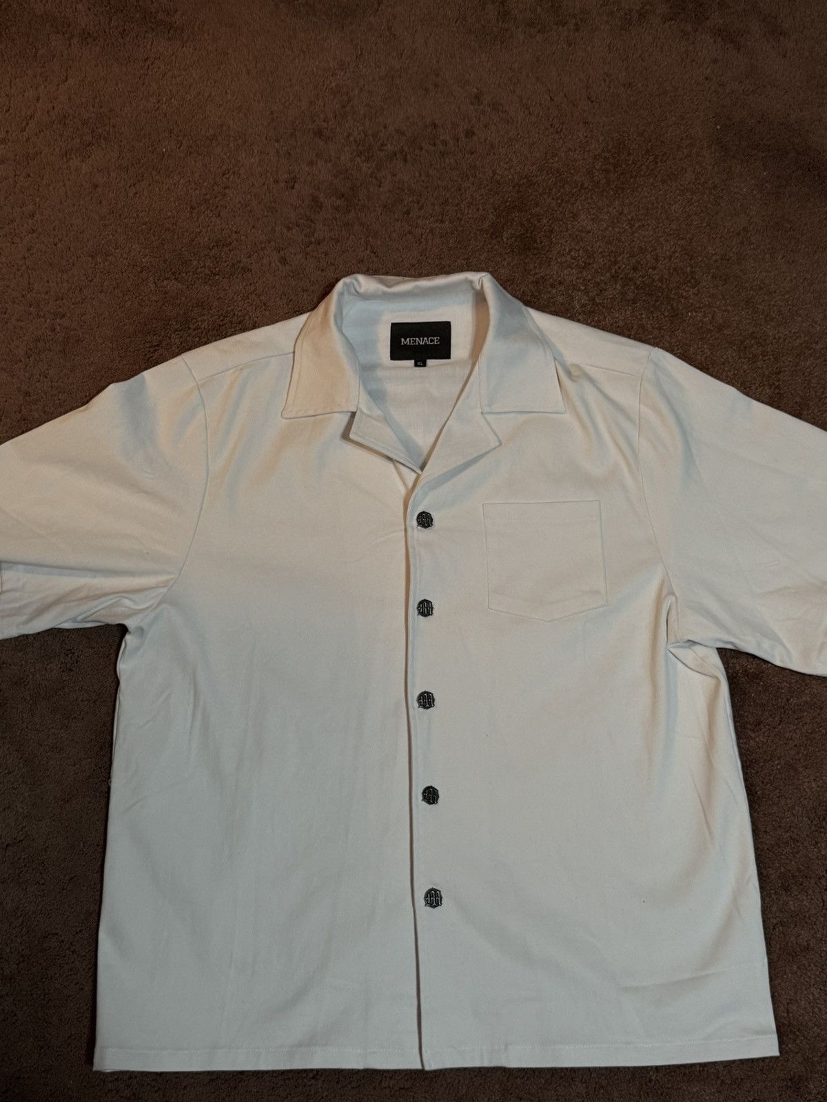 Menace Menace God Willing Button Up Size US XL / EU 56 / 4 - 1 Thumbnail