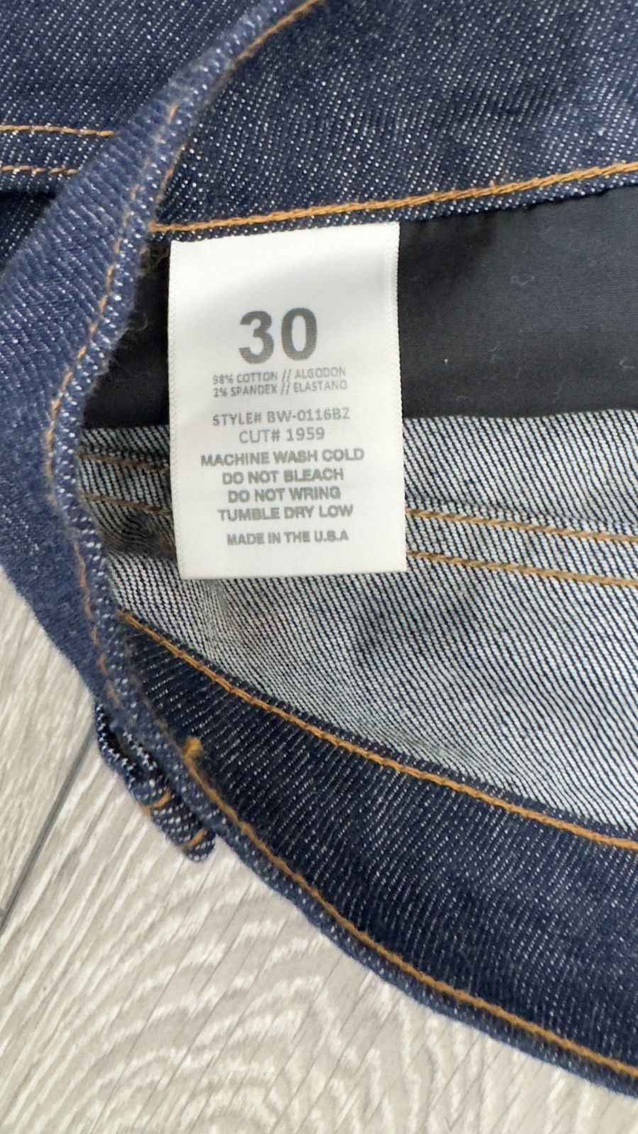 Fashion Nova Nova Men's Dark Wash Jeans Size US 30 / EU 46 - 5 Thumbnail
