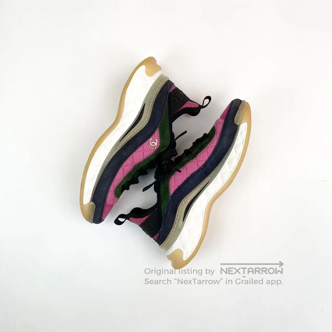 Chanel Chanel Double C Gold Label Pink athleisure shoes| Size US 8 / IT 38 - 3 Thumbnail