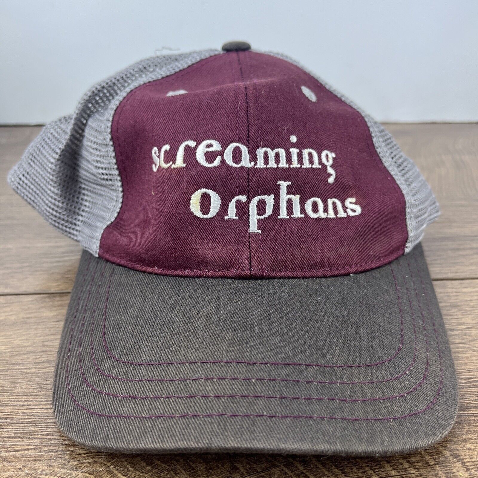 Other Screaming Orphans Hat Orphans Red Hat Adjustable Adult Size Size ONE SIZE - 2 Thumbnail