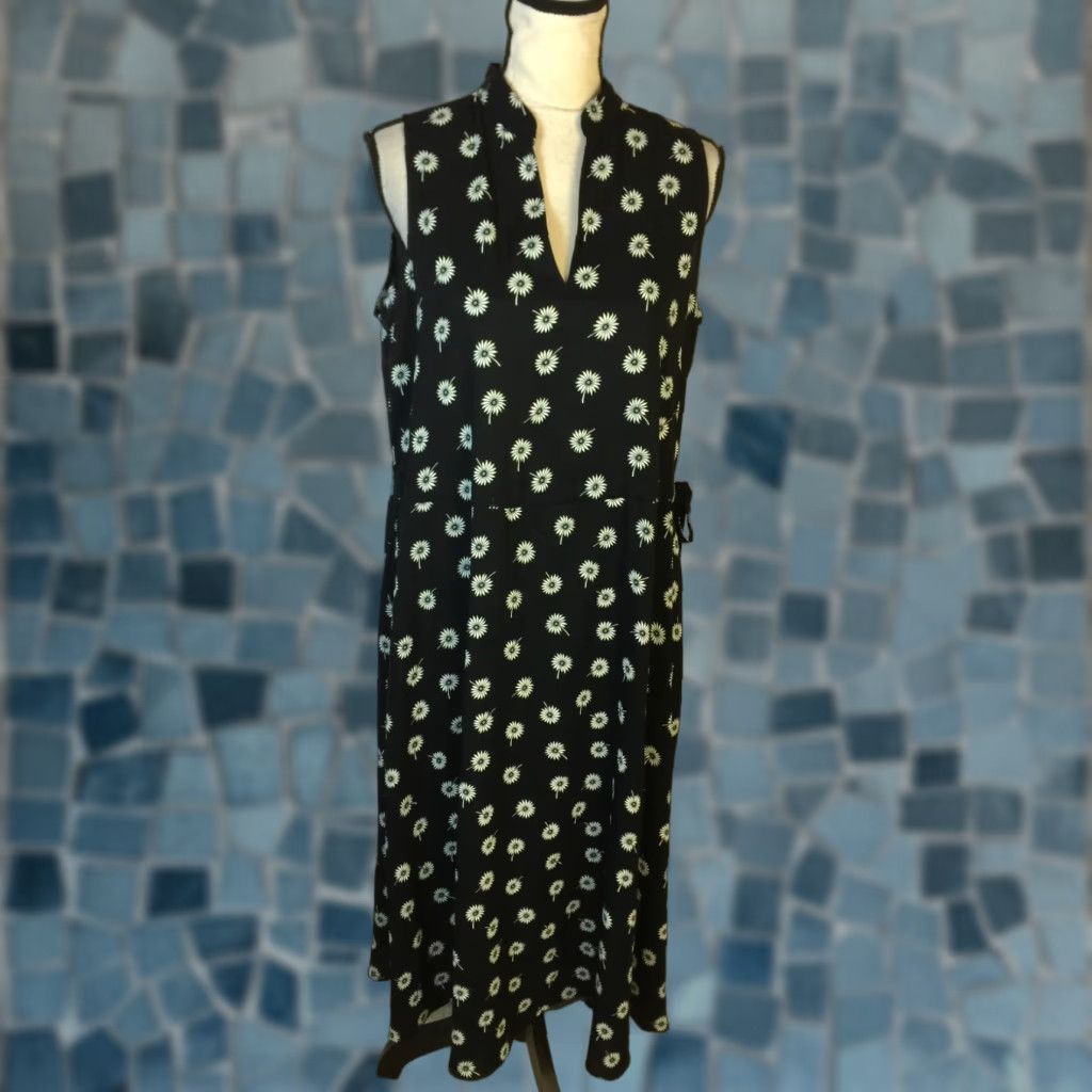 anne klein black and white dress ASHLEYlauren 11236 - Gold/Black Beaded Gown main image 0
