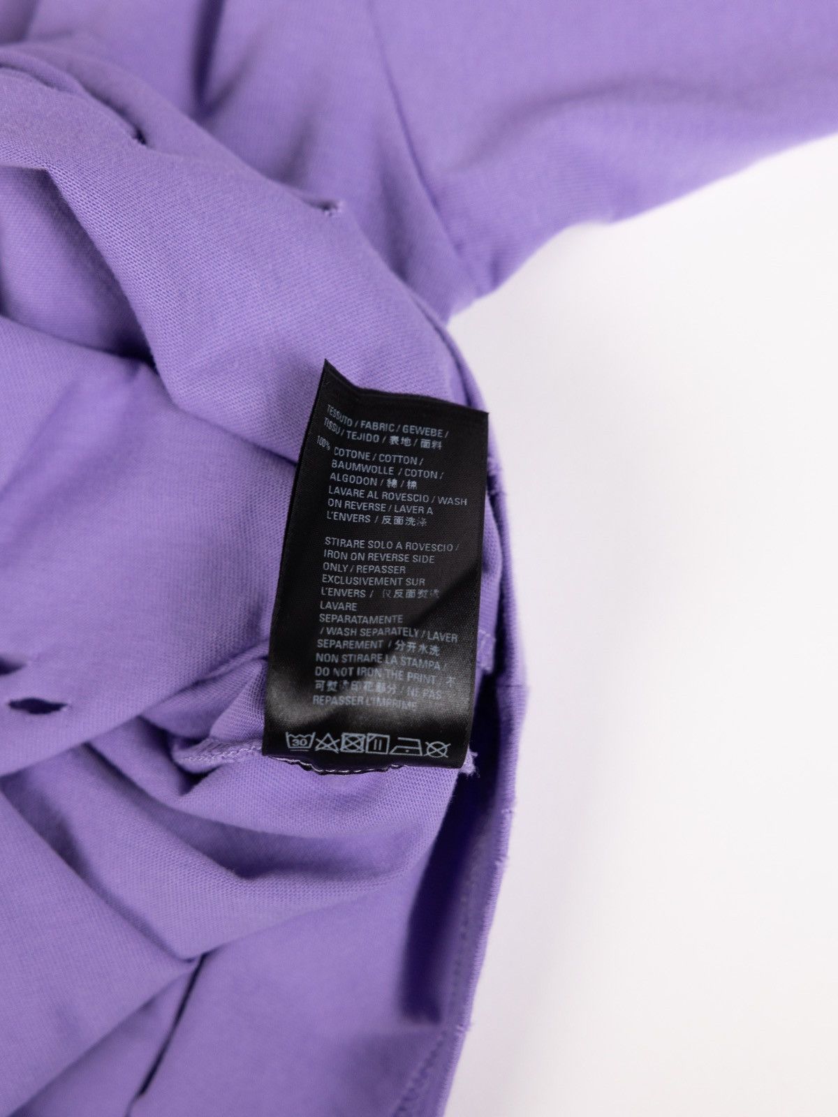 Balenciaga Balenciaga Distressed Tee Size US XS / EU 42 / 0 - 8 Thumbnail