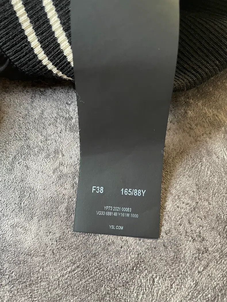 Saint Laurent Paris Saint Laurent Paris Patchwork polka dot back slogan silk j Size XS / US 0-2 / IT 36-38 - 7 Thumbnail