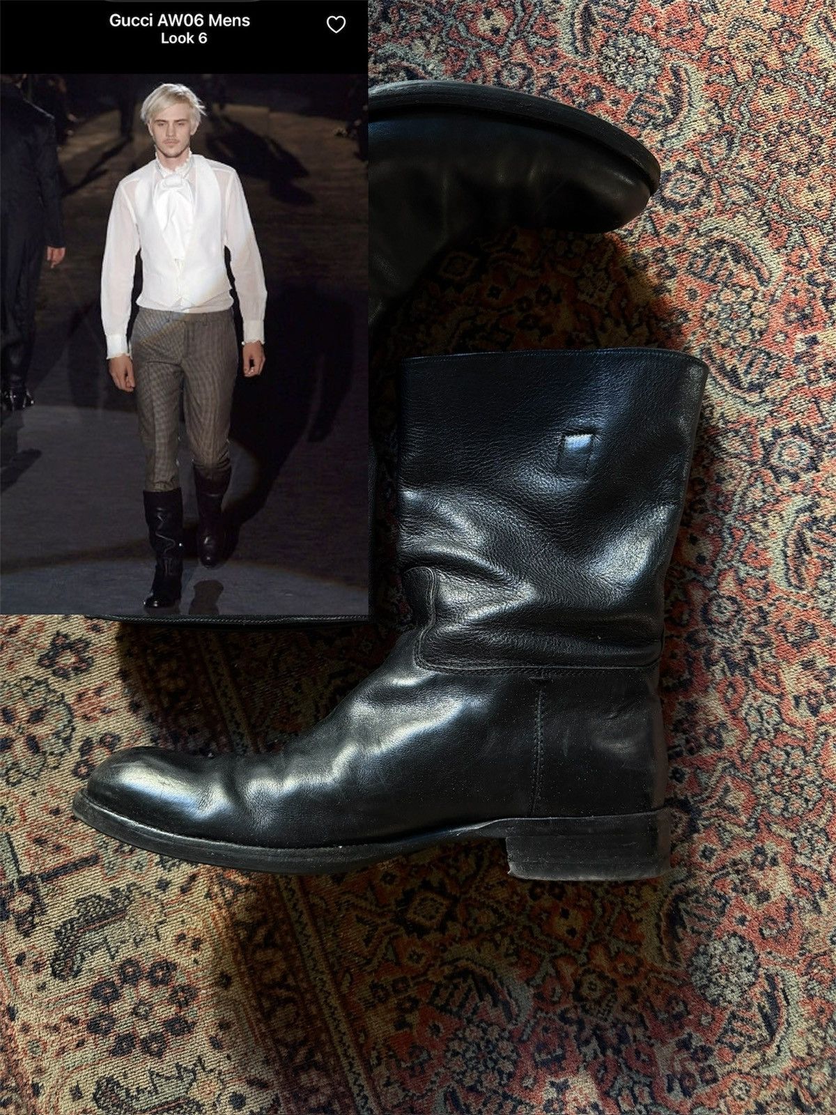 Gucci AW06 gucci boots Size US 10.5 / EU 43-44 - 1 Thumbnail