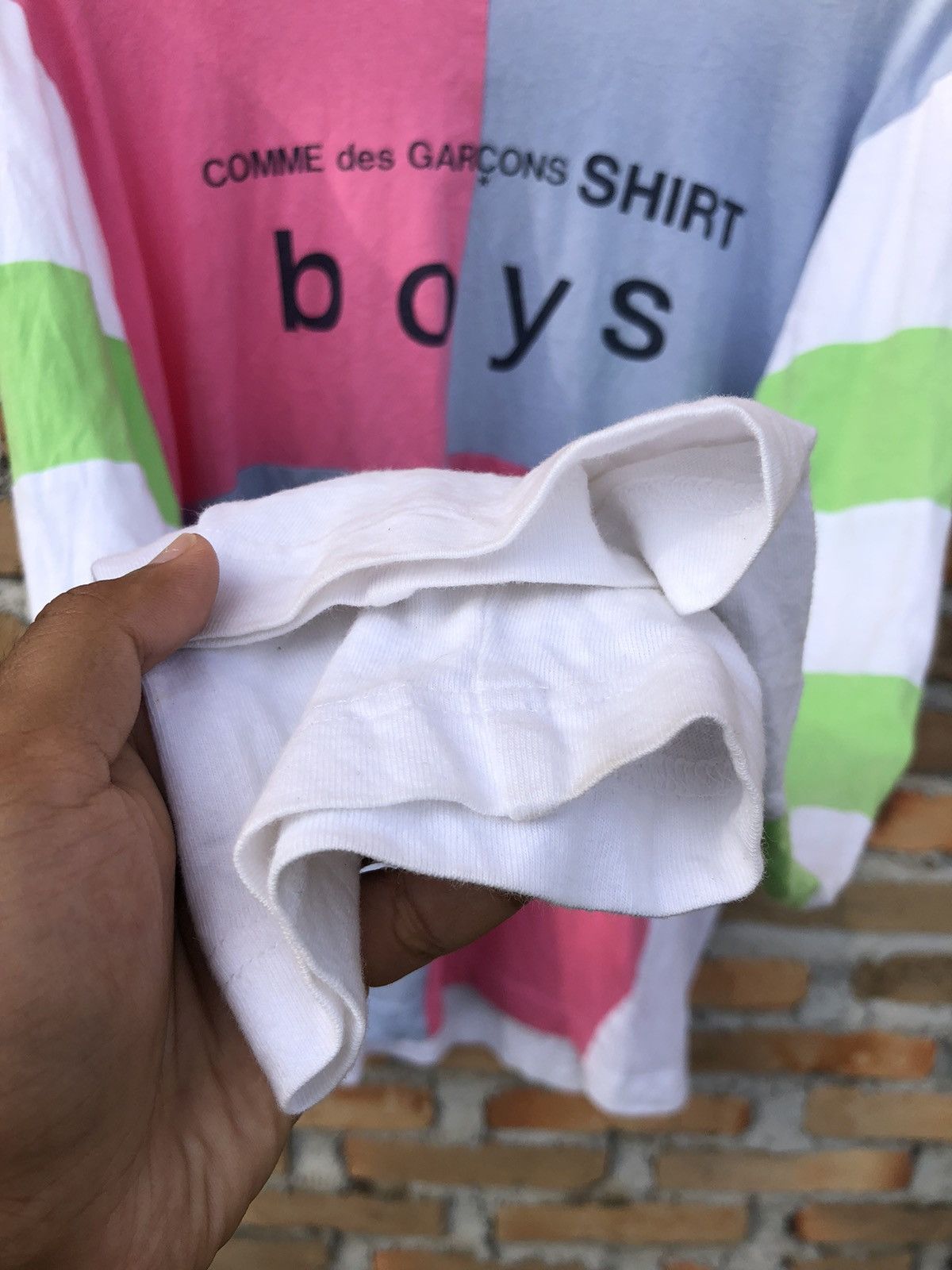 Comme des Garcons 🚨ACCEPT OFFER🚨SHIRT BOYS LONG SLEEVE TEE Size US L / EU 52-54 / 3 - 11 Thumbnail