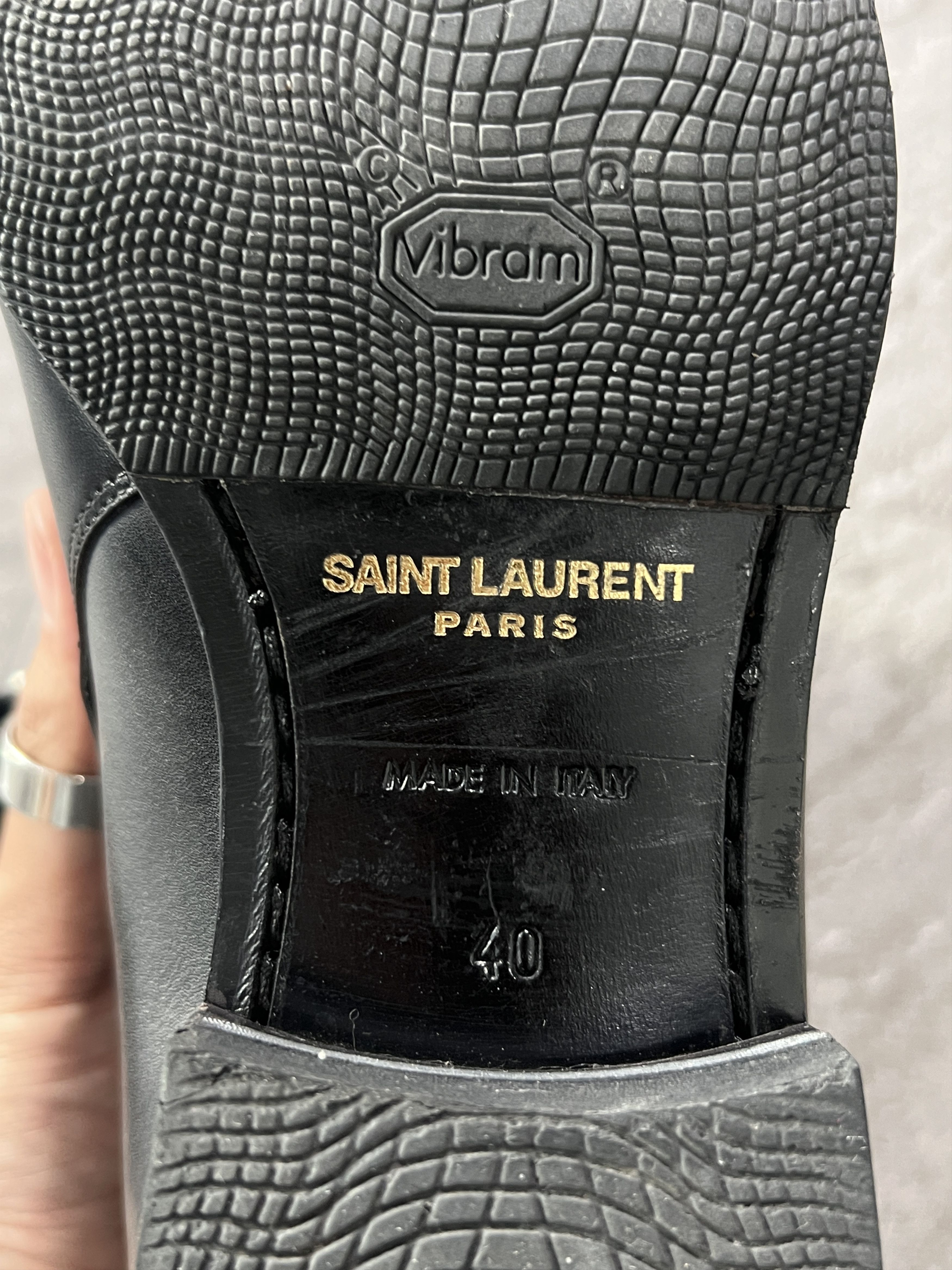 Saint Laurent Paris Saint Laurent Paris Stud Harness Ankle Boots Black EU40 Size US 7 / EU 40 - 13 Thumbnail