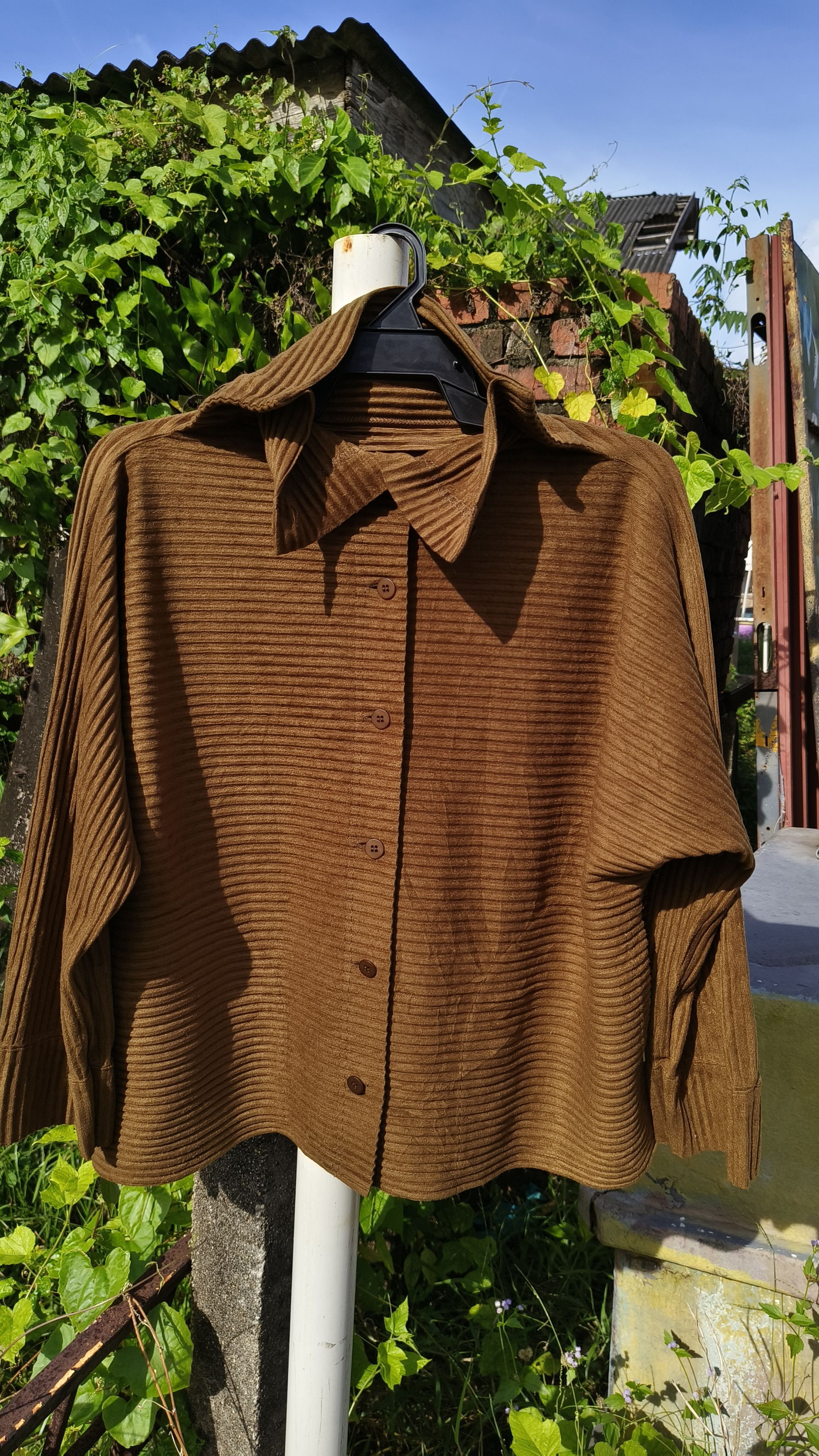 Issey Miyake M193J0491 ISSEY MIYAKE me pleated Cardigan High Neck Size ONE SIZE - 11 Thumbnail
