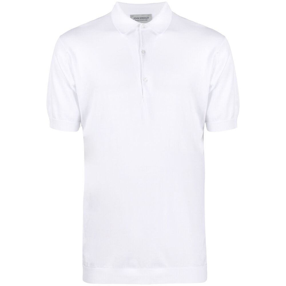 John Smedley John Smedley WHITE Polo Shirts Size US M / EU 48-50 / 2 - 1 Thumbnail