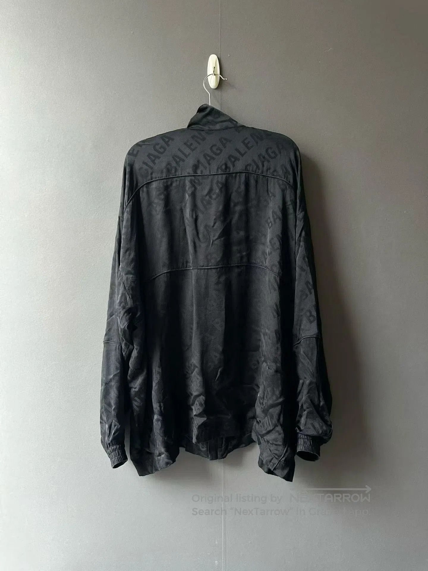 Balenciaga Balenciaga Dark Pattern Silk Jacket. Size US M / EU 48-50 / 2 - 2 Thumbnail