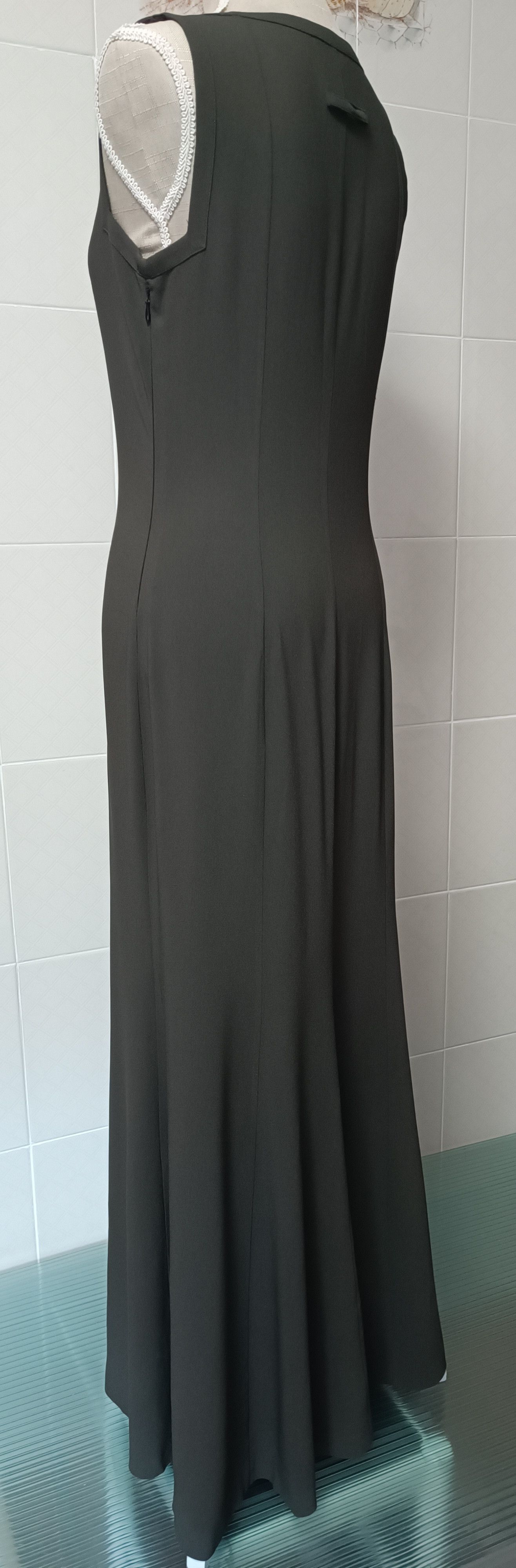 Jean Paul Gaultier 90's -Square neckline maxi dress Size M / US 6-8 / IT 42-44 - 11 Thumbnail