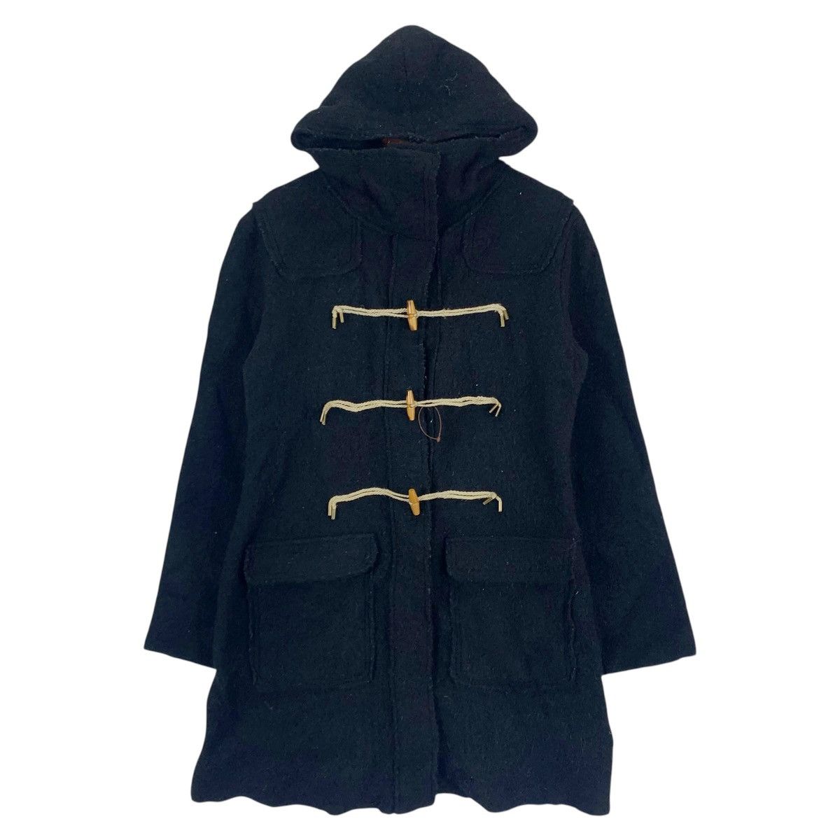 Diesel × Vintage Vintage Diesel Long Wool Duffle Coat Size US M / EU 48-50 / 2 - 1 Thumbnail