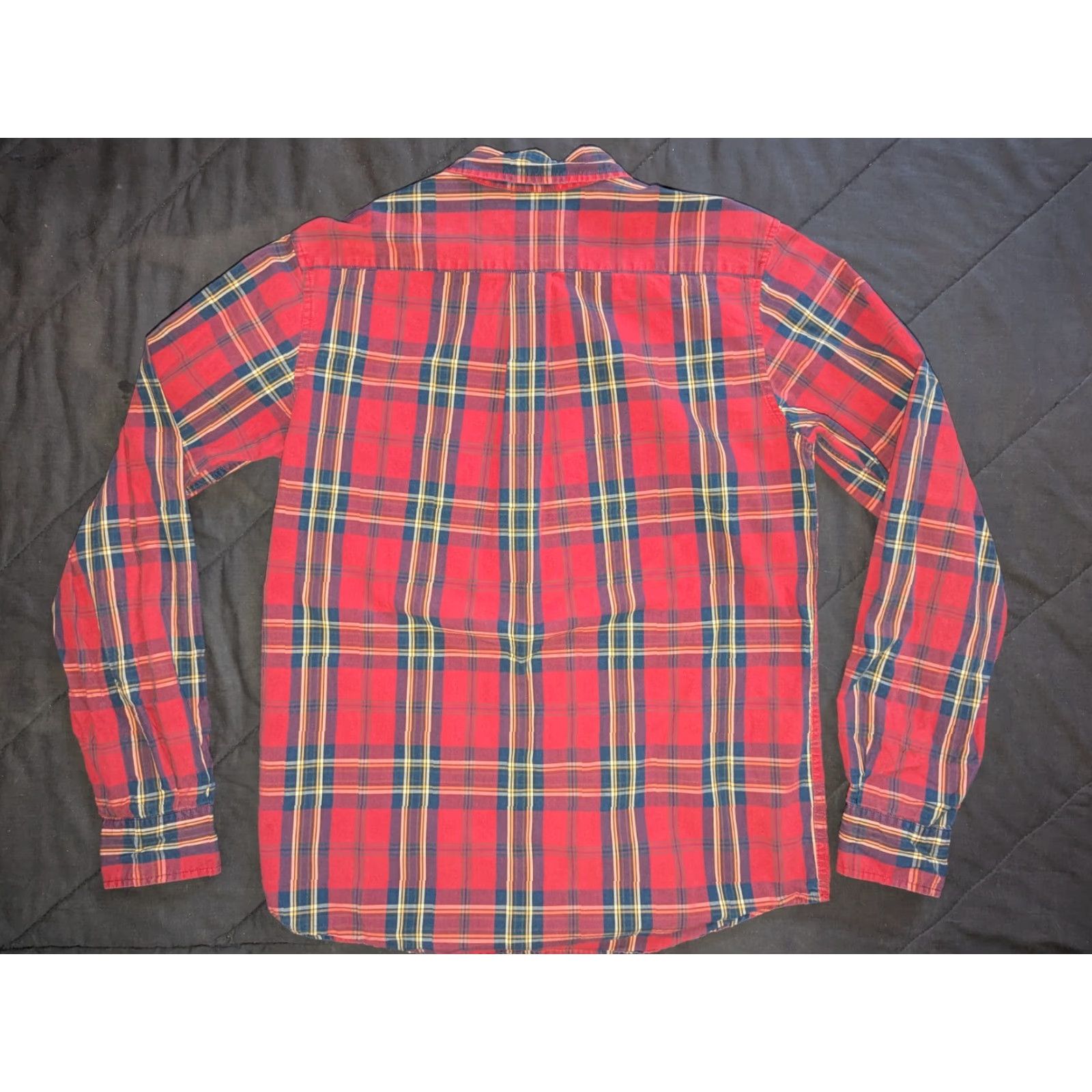 Abercrombie & Fitch Abercrombie & Fitch Shirt Mens S Plaid Button-Up Long Sleeve Casual Classic Colorful Preppy Size US S / EU 44-46 / 1 - 7 Thumbnail