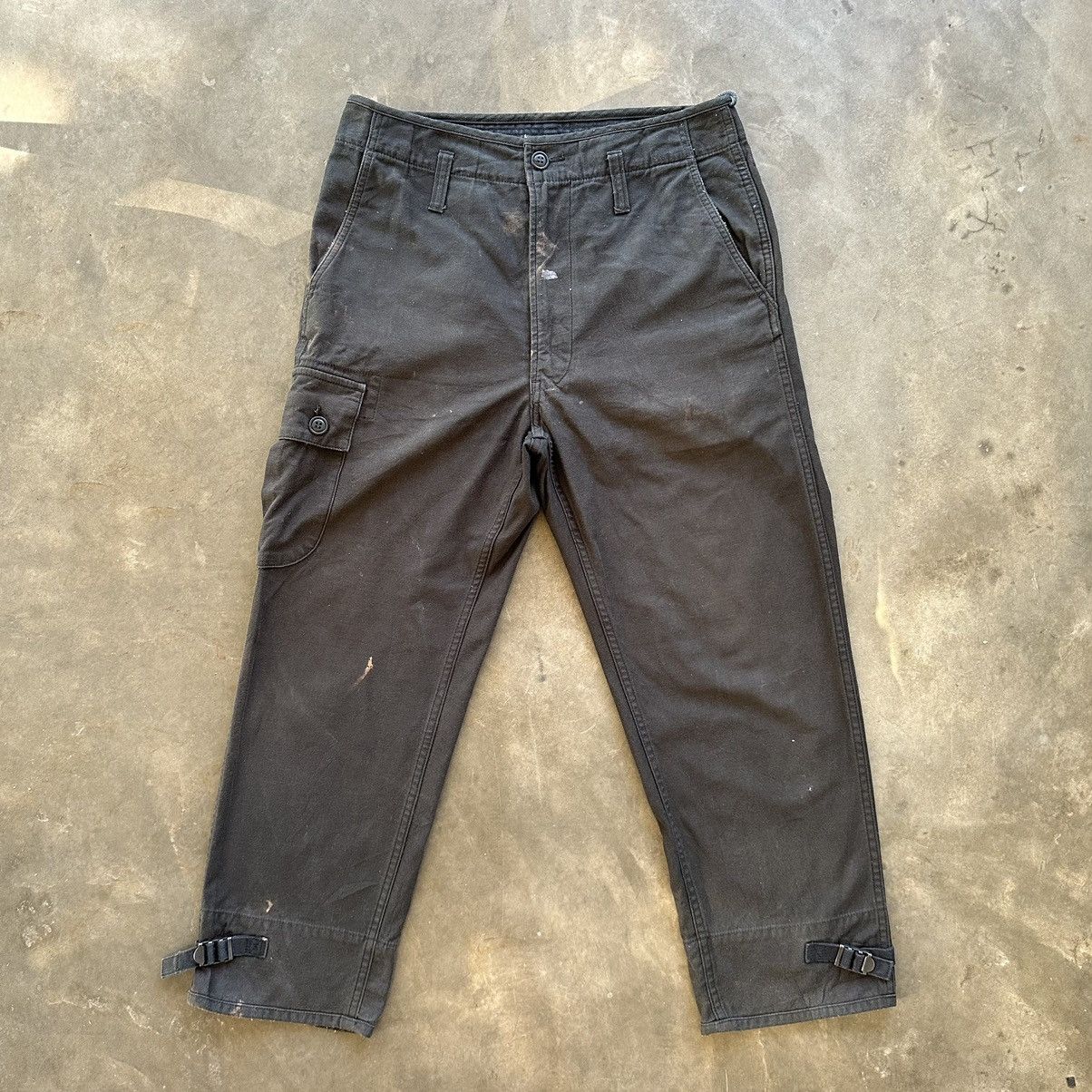 Comme des Garcons AD 2018 🔥 Junya Watanabe Comme Des Garcon BLACK Cargo Pants Size US 31 - 1 Thumbnail