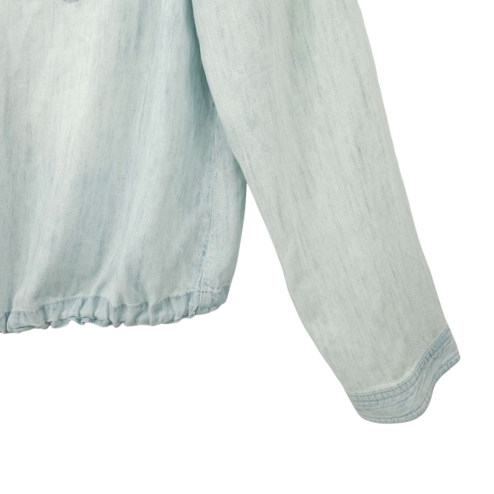 Other Chicos Button Front Jacket Womens Size 1 US M/8 Drawstring W Size M / US 6-8 / IT 42-44 - 11 Thumbnail