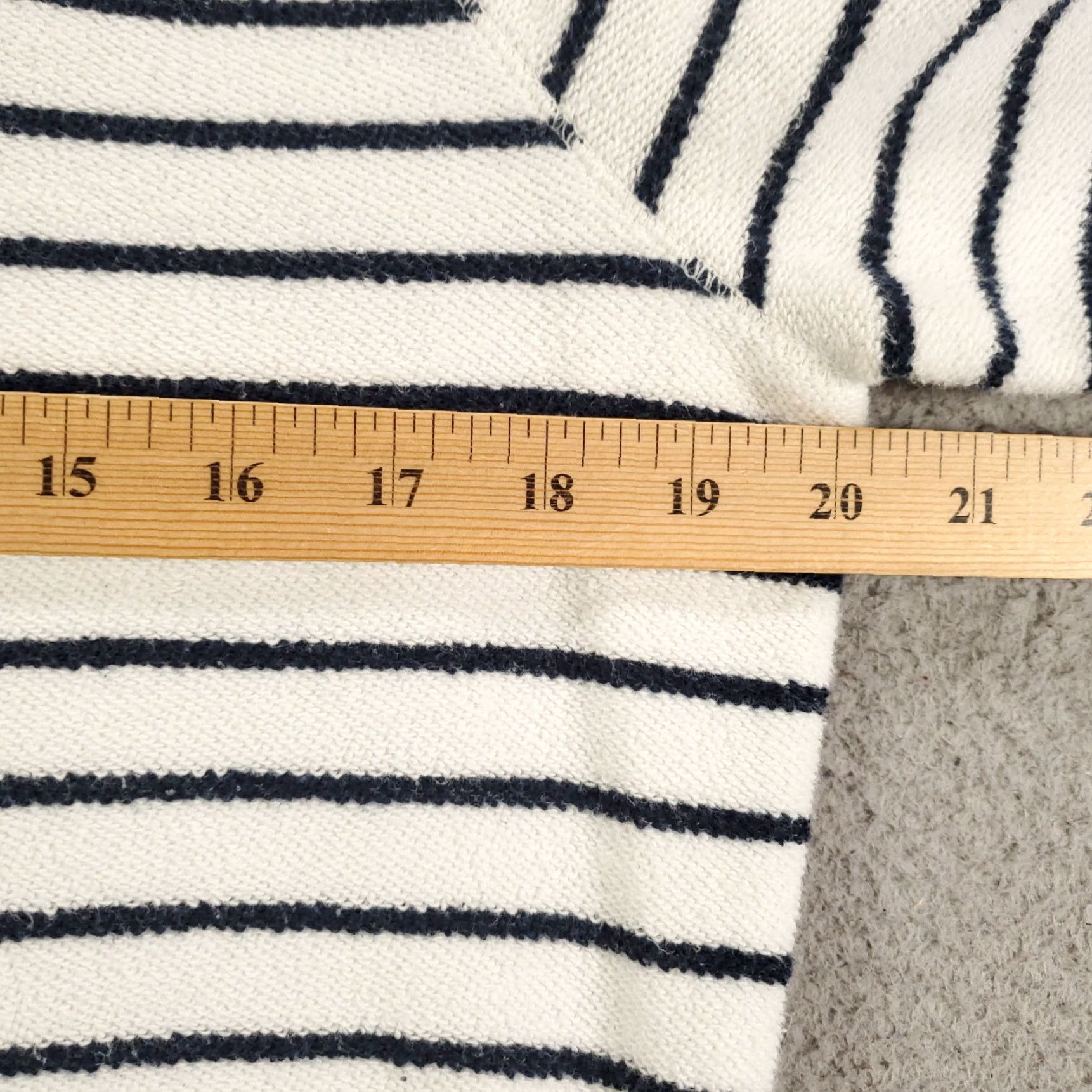 Ralph Lauren Ralph Lauren Top Womens Large Terry Cloth Cinch Sides Blue White Stripes Shirt Size L / US 10 / IT 46 - 6 Thumbnail