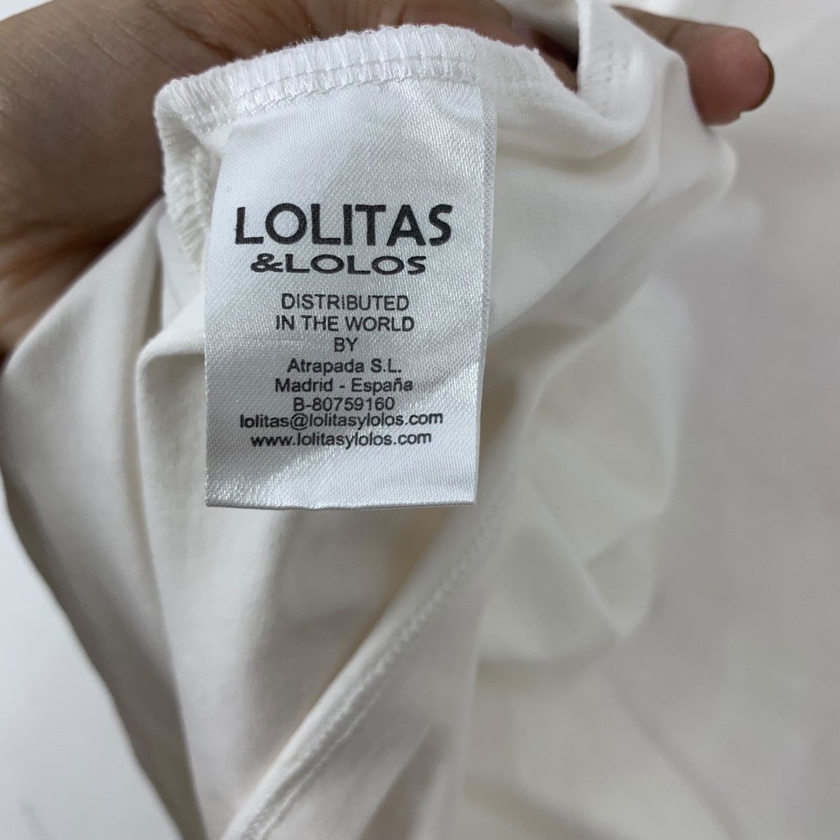 Vintage Vintage LOLITAS & LOLOS ESPANA Summer Vacation Tee Shirt Top Size S / US 4 / IT 40 - 9 Thumbnail