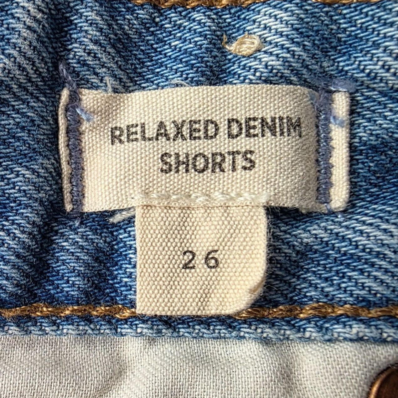 Madewell Madewell Womens 26 Shorts Relaxed Denim Shorts High Rise Size 26" / US 2 / IT 38 - 5 Thumbnail