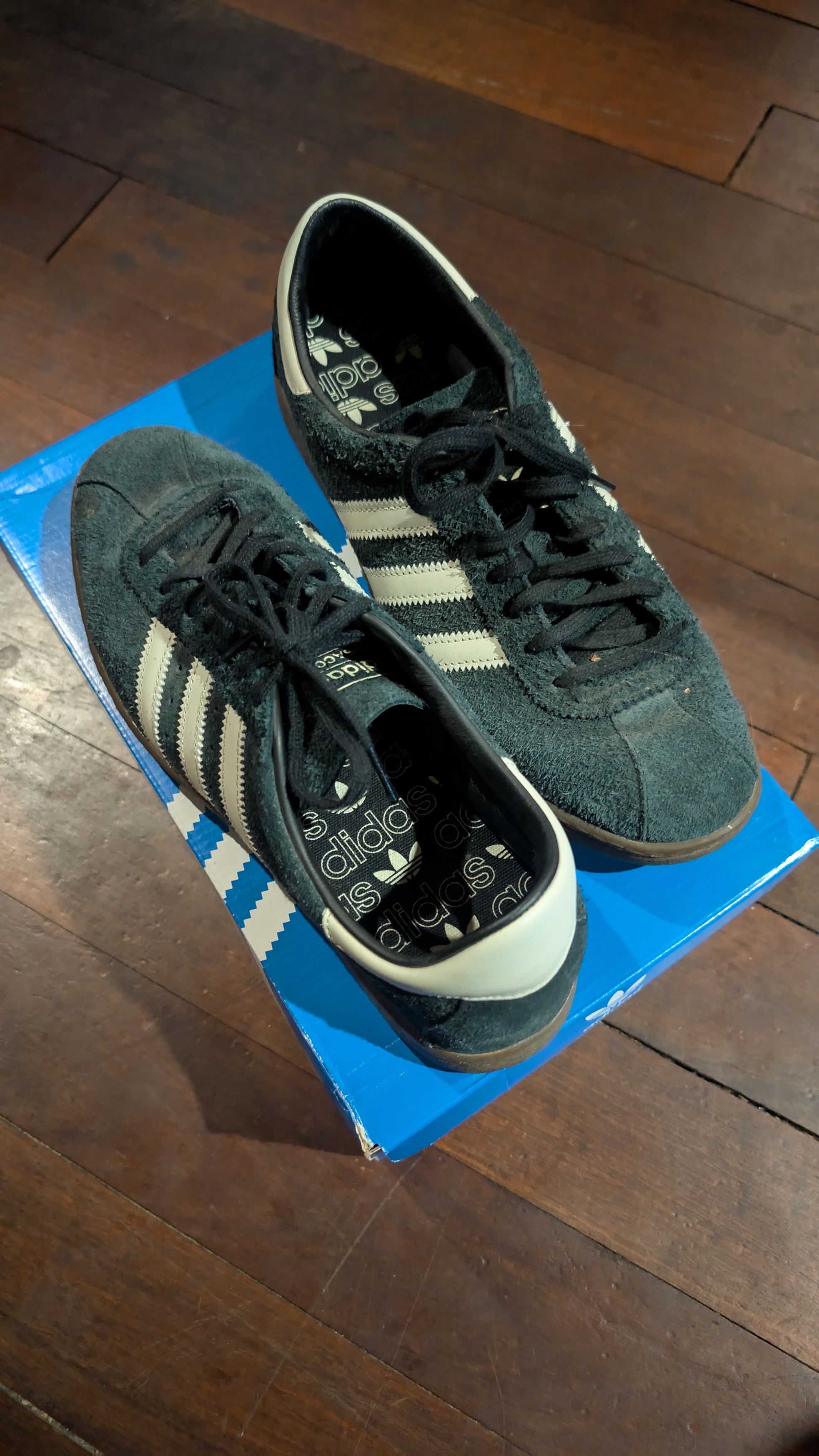 Adidas 2017 adidas Tobacco 'Core Black' Rare Trainers UK 8 Size US 8.5 / EU 41-42 - 4 Thumbnail