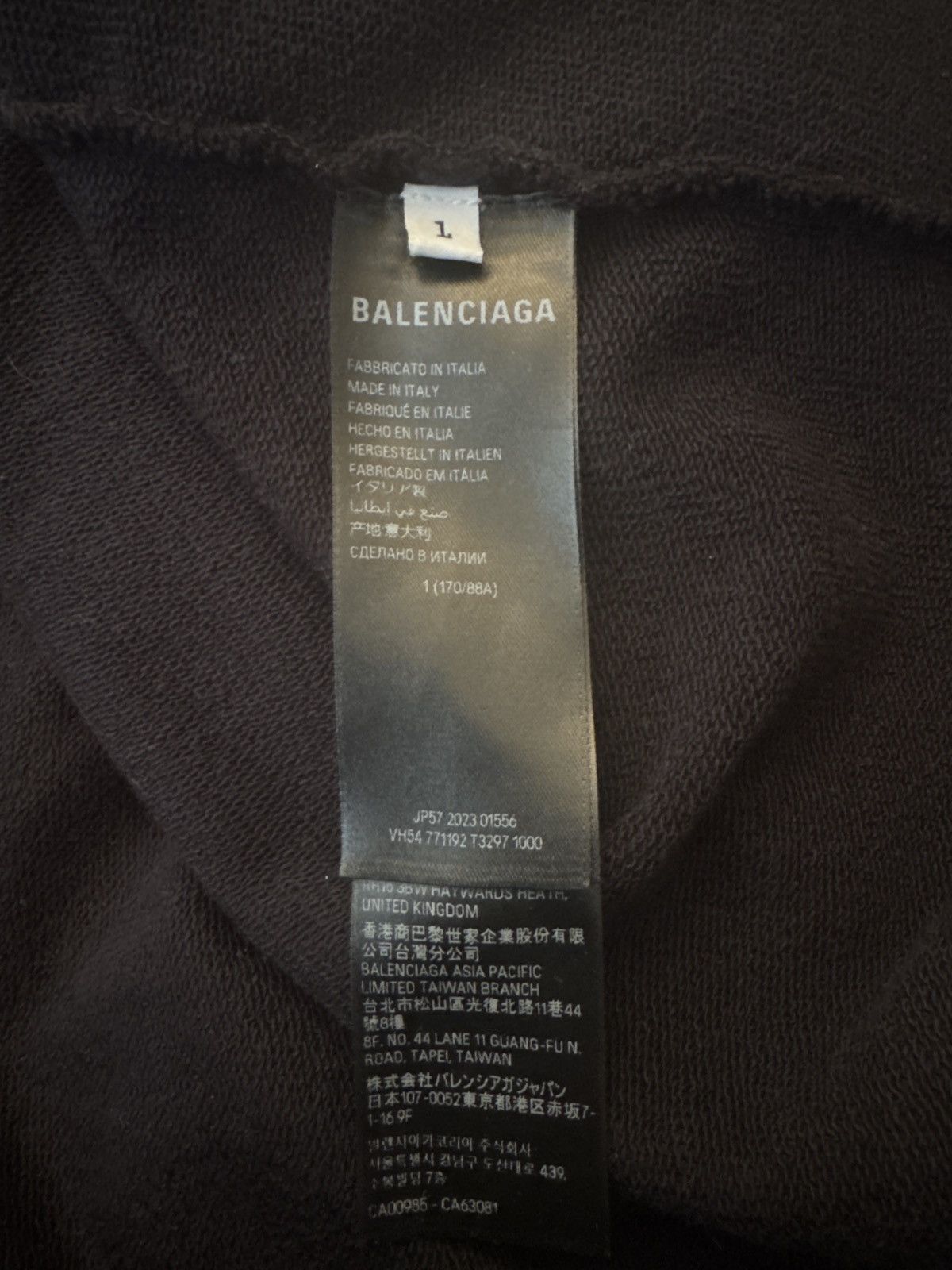 Balenciaga Unity Sports Icon Layered Ribbed Knit Sweater + Hoodie Size US S / EU 44-46 / 1 - 5 Thumbnail