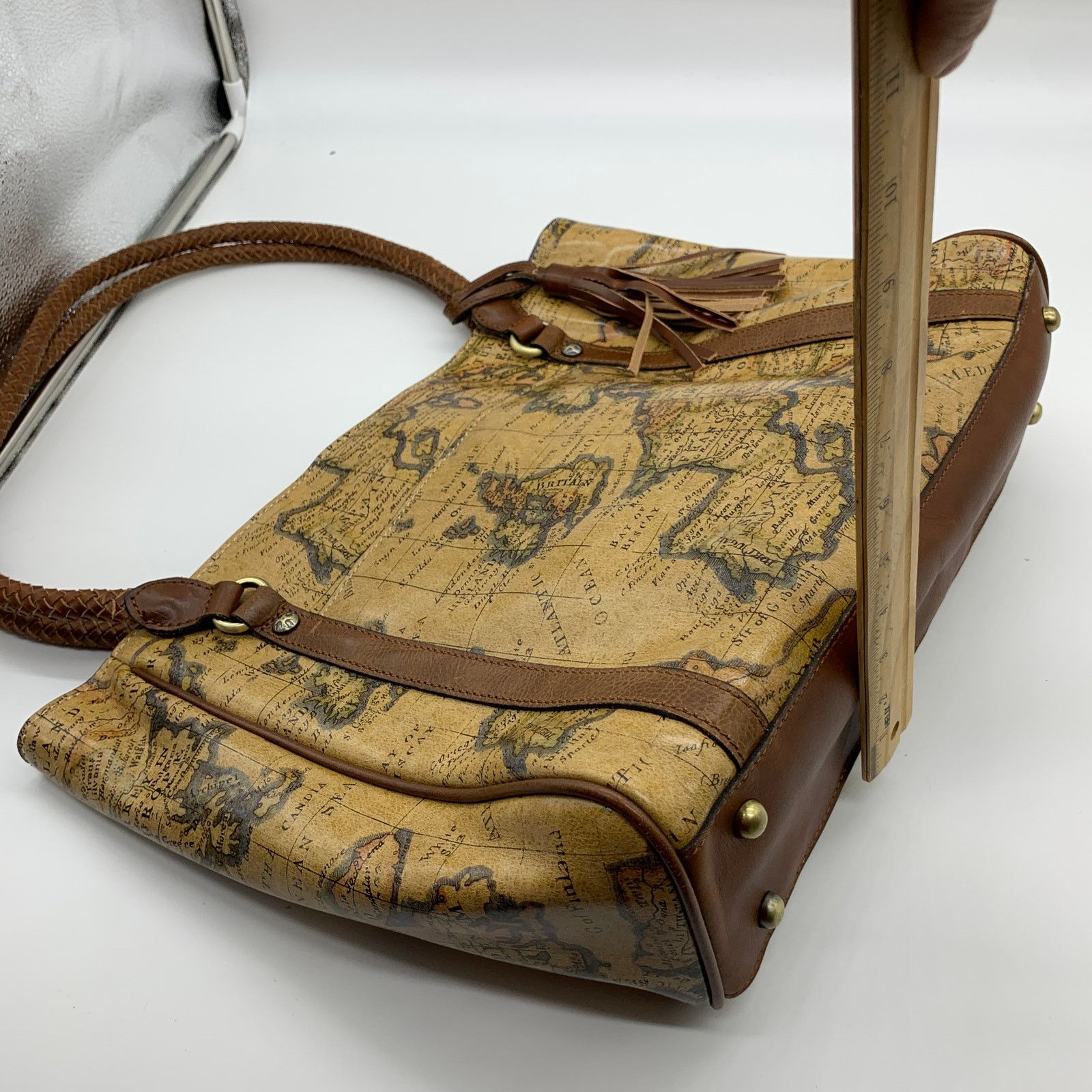 Other Patricia Nash Leather Handbags Cameley Tote Brown Size ONE SIZE - 8 Thumbnail