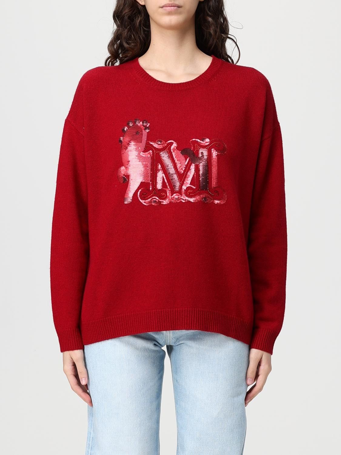 Max Mara Max Mara Sweater Woman Red Size M / US 6-8 / IT 42-44 - 1 Thumbnail