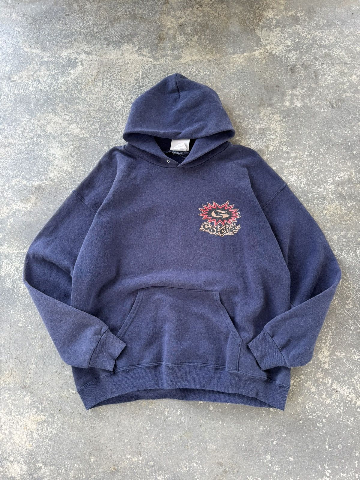 Gotcha × Vintage Vintage 90’s Gotcha Hoodie Size US M / EU 48-50 / 2 - 3 Thumbnail