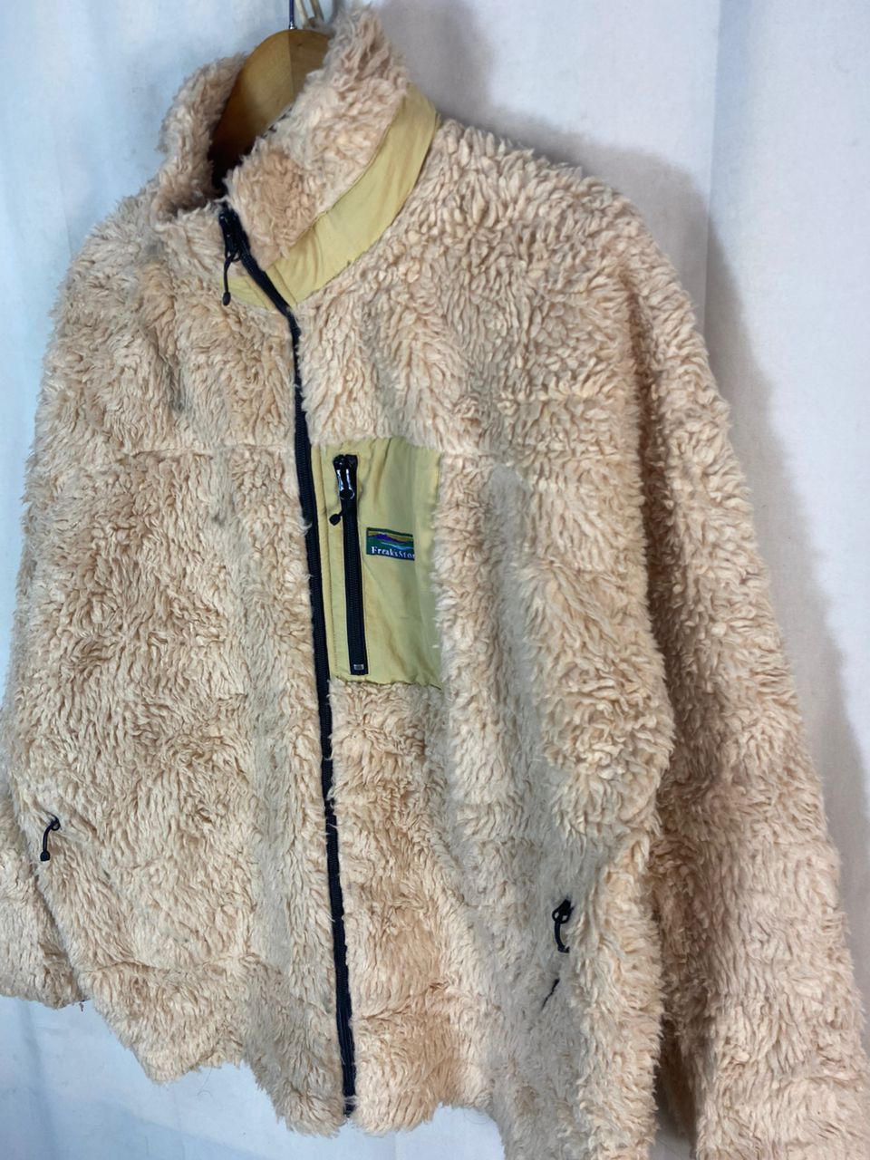Japanese Brand Freaks store deep pile retro fleece zipper jacket Size US L / EU 52-54 / 3 - 2 Thumbnail