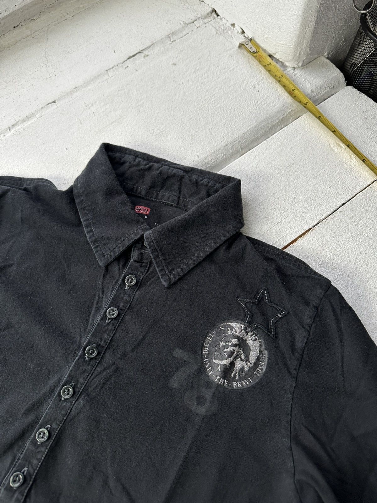Diesel 🚨VNTG Diesel Avant-garde POLO Shirt 90s very rare Streetwear Size US M / EU 48-50 / 2 - 5 Thumbnail