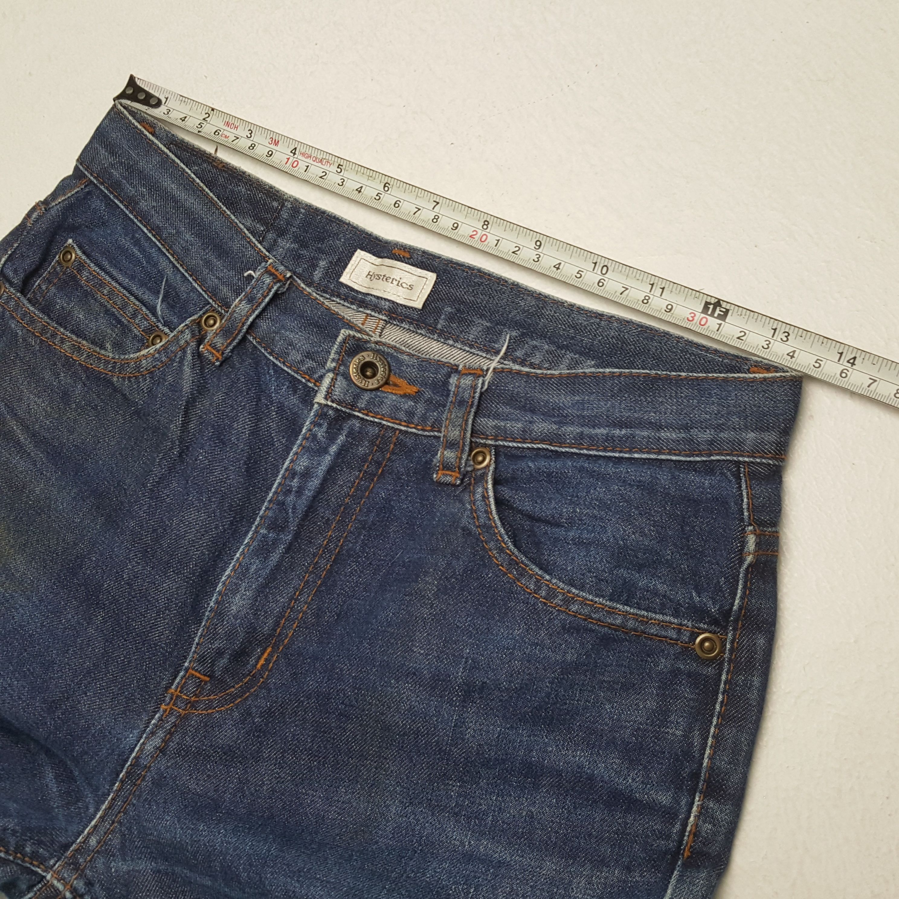 Hysteric Glamour × Japanese Brand × Vintage Vintage HYSTERIC GLAMOUR Japan Fashion Brand Boot Cut Jeans Size 27" / US 4 / IT 40 - 7 Thumbnail