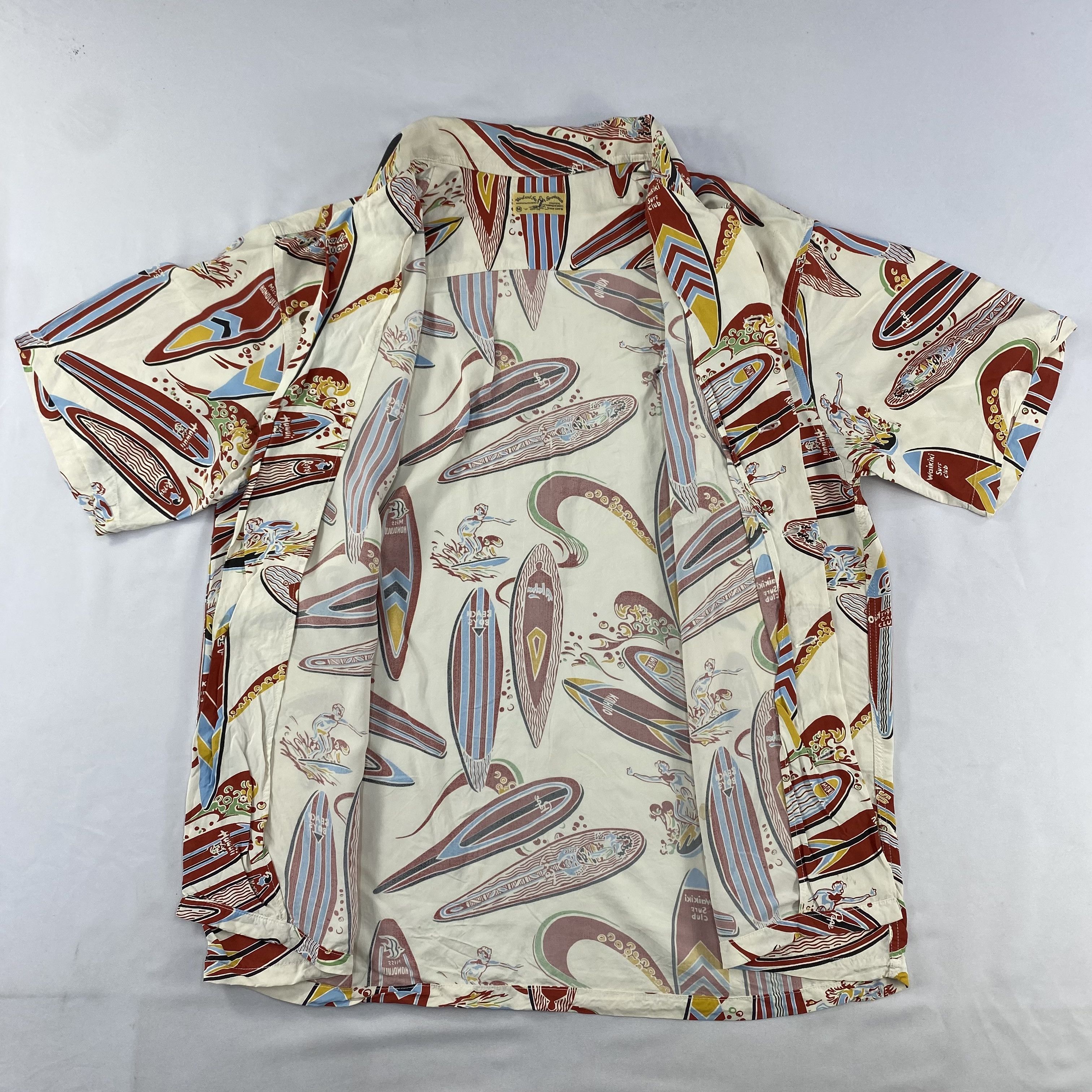 Sun Surf Sun Surf Panel Flowers Aloha Hawaiian Shirt HW059 Size US M / EU 48-50 / 2 - 3 Thumbnail