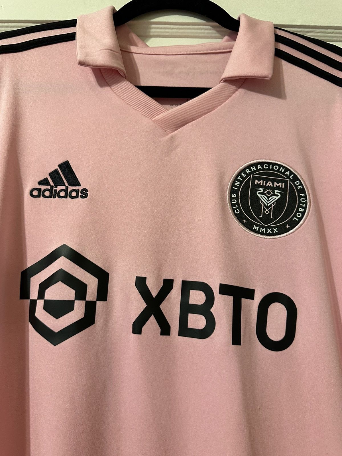 Adidas Messi Inter Miami Jersey 22/23 Home Soccer Shirt Size US L / EU 52-54 / 3 - 3 Thumbnail