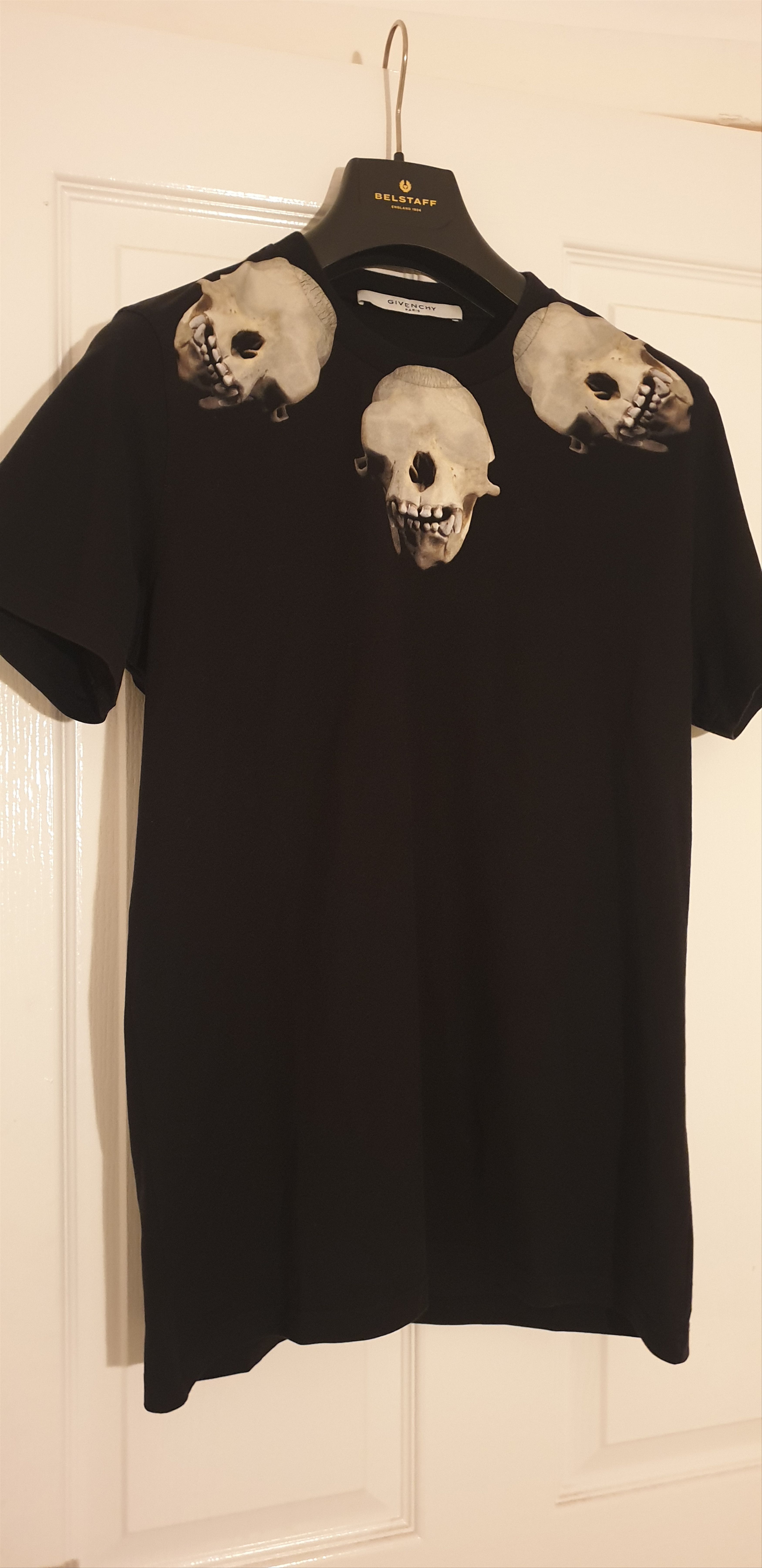 image of Givenchy Limited Ed Monkey Skull T Shirt 2015 in Black, Men's (Size Small)