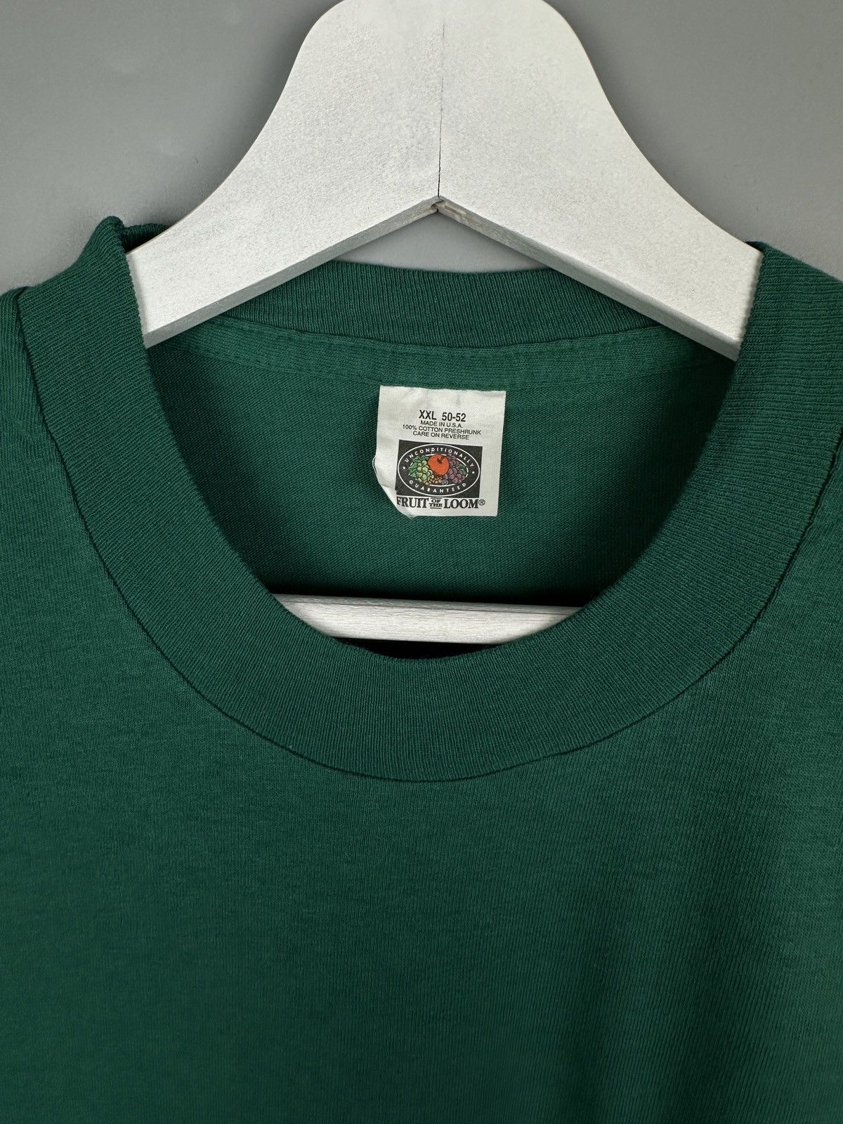 Vintage Bundle 90s Fruit Of The Loom FOTL Single Stitch Blank TShirt Size US XL / EU 56 / 4 - 19 Thumbnail