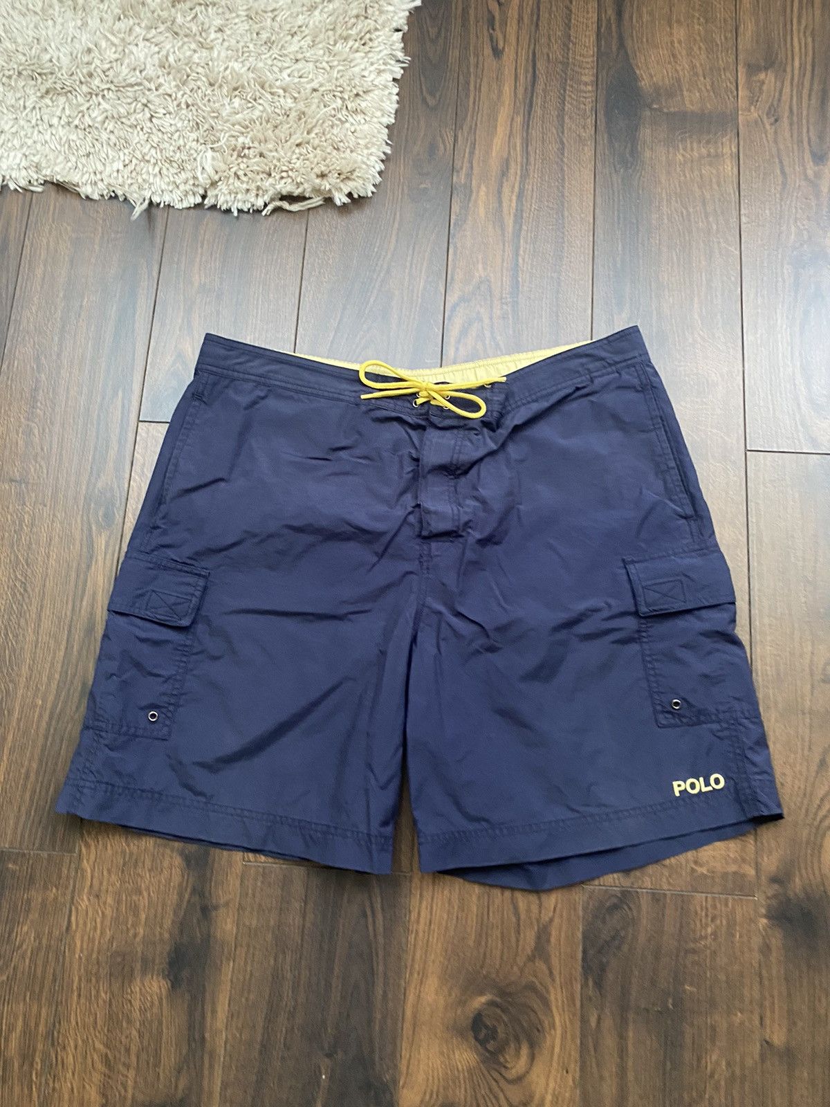 Polo Ralph Lauren Vintage Polo Ralph Lauren Sport DriFit Swim Shorts Size US 36 / EU 52 - 2 Thumbnail