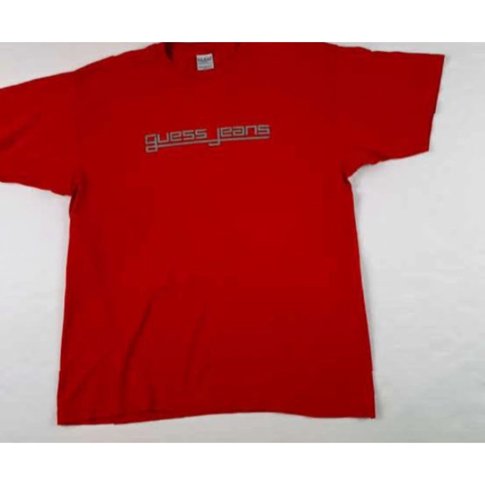 Guess VINTAGE GUESS T-Shirt USA Red L Large Men Short Sleeve 1990s Size US L / EU 52-54 / 3 - 3 Thumbnail