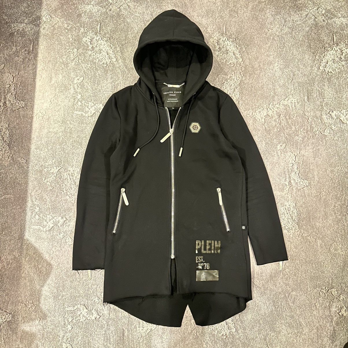 Philipp Plein Philipp Plein Men’s Zip Hoodie Size M-L Size US L / EU 52-54 / 3 - 1 Thumbnail