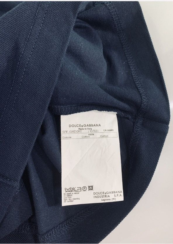 Dolce & Gabbana Dolce & Gabbana 🇮🇹 blue logo resort polo shirt XL NWT Size US XL / EU 56 / 4 - 6 Thumbnail