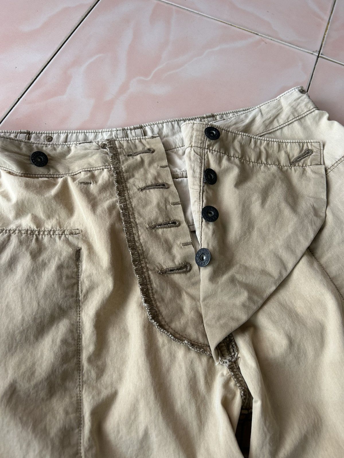 Japanese Brand Domingo Short Monkey Pant ( Sunfaded) Size US 30 / EU 46 - 9 Thumbnail